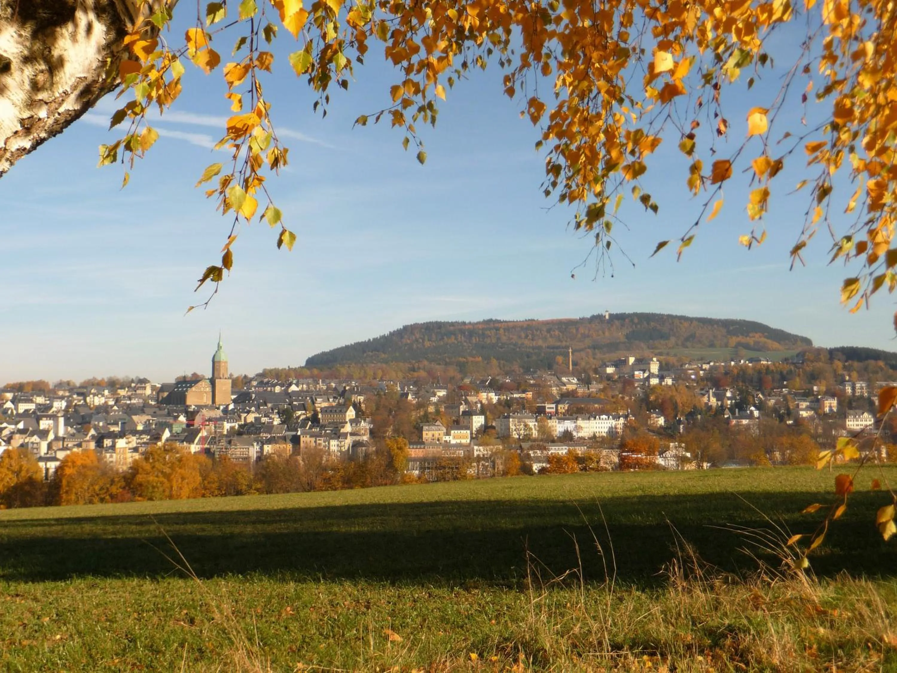 Natural landscape in Ferienwohnung Werner