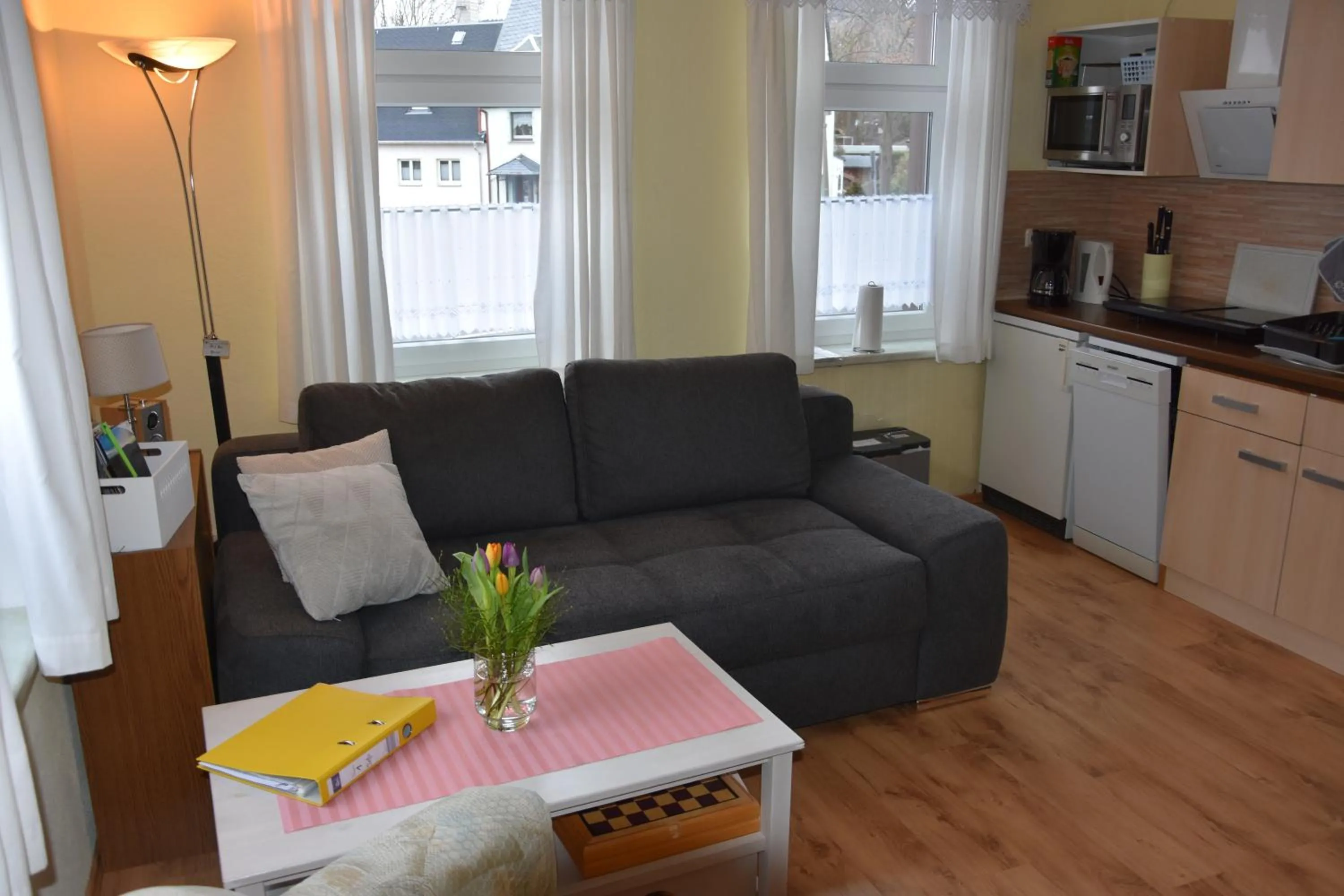 Seating area in Ferienwohnung Werner