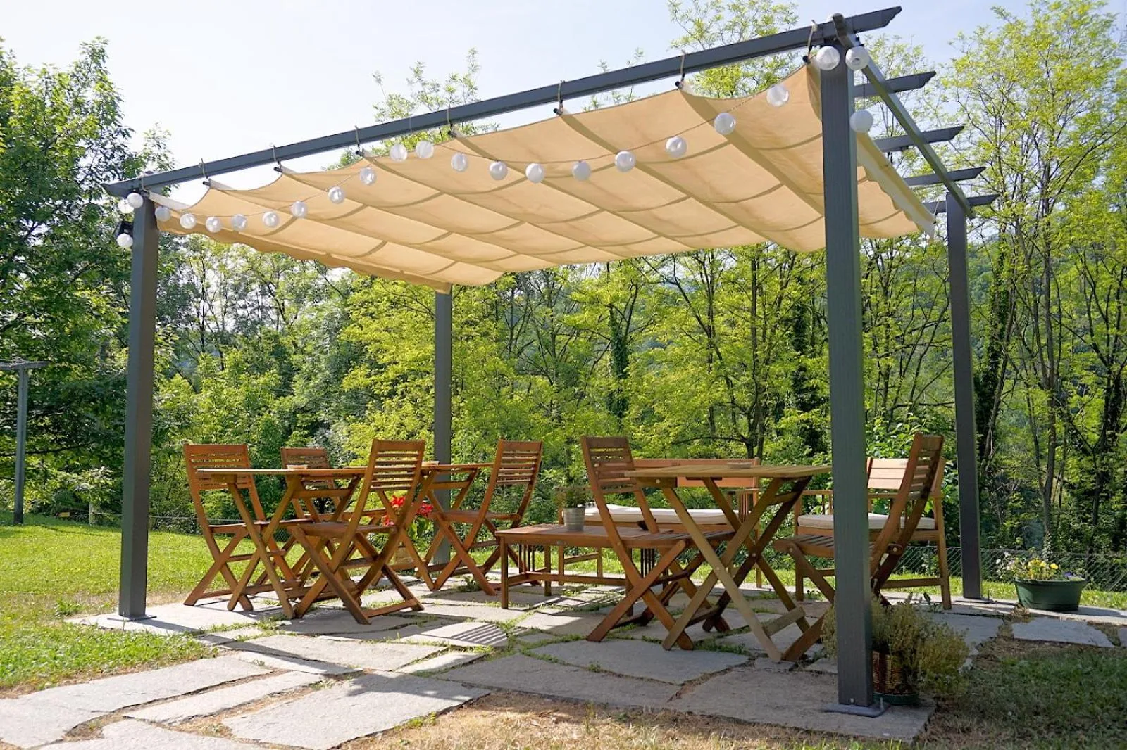 Patio in B&B La Pecora Nera