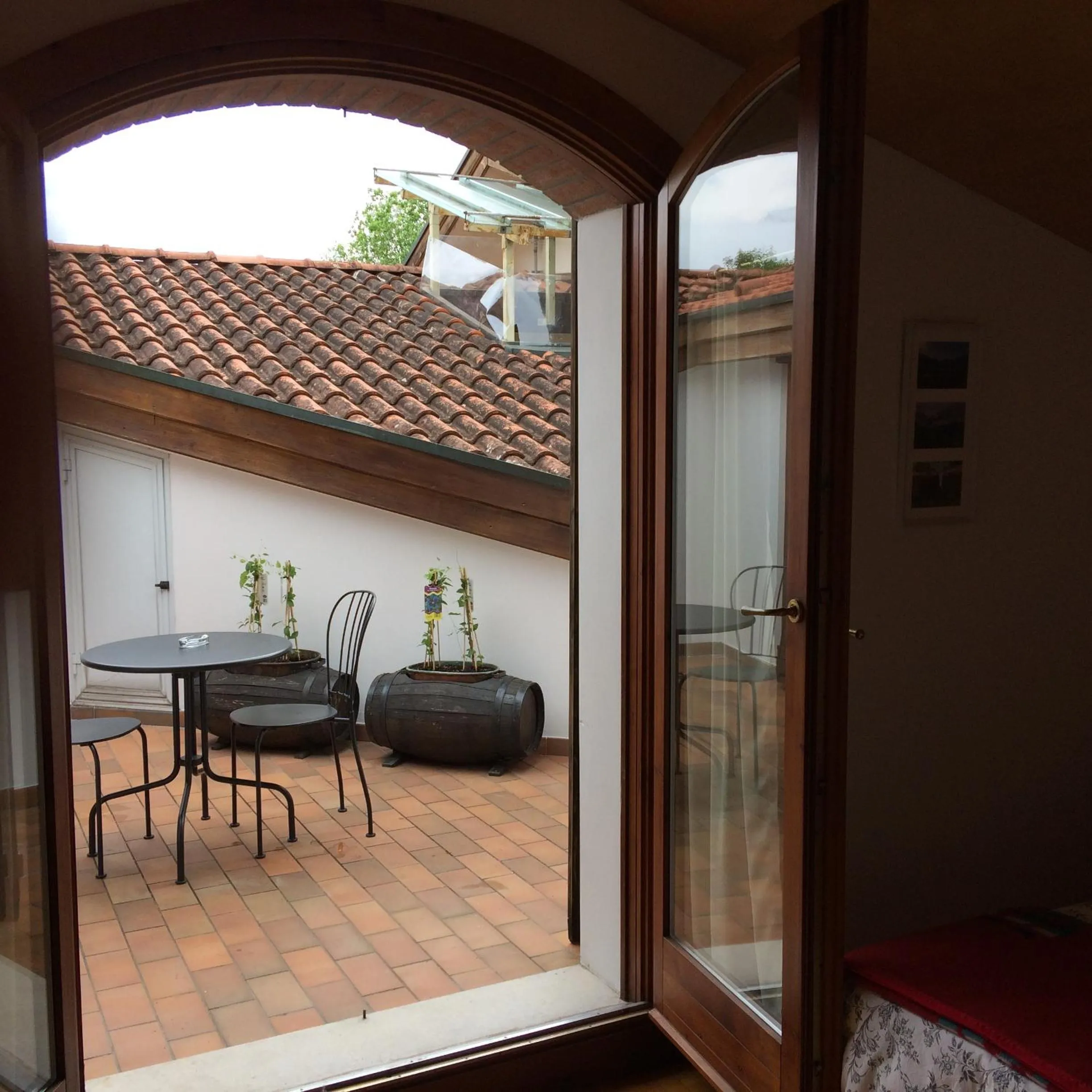 Balcony/Terrace in B&B La Pecora Nera