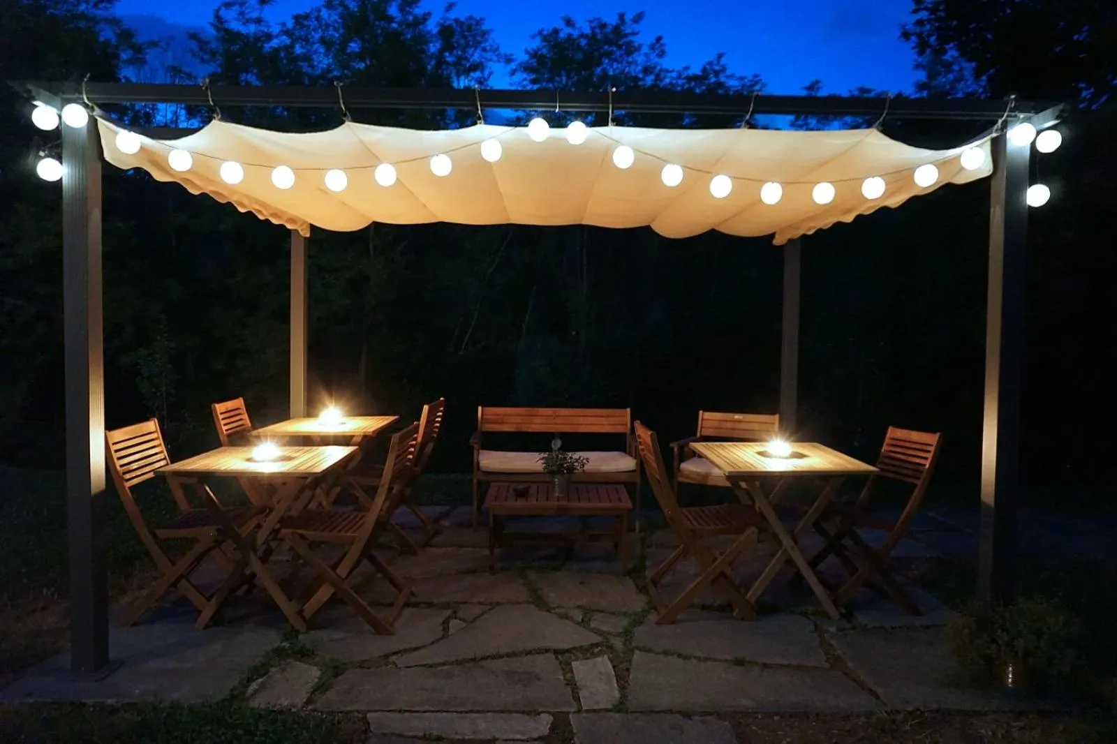 Patio in B&B La Pecora Nera