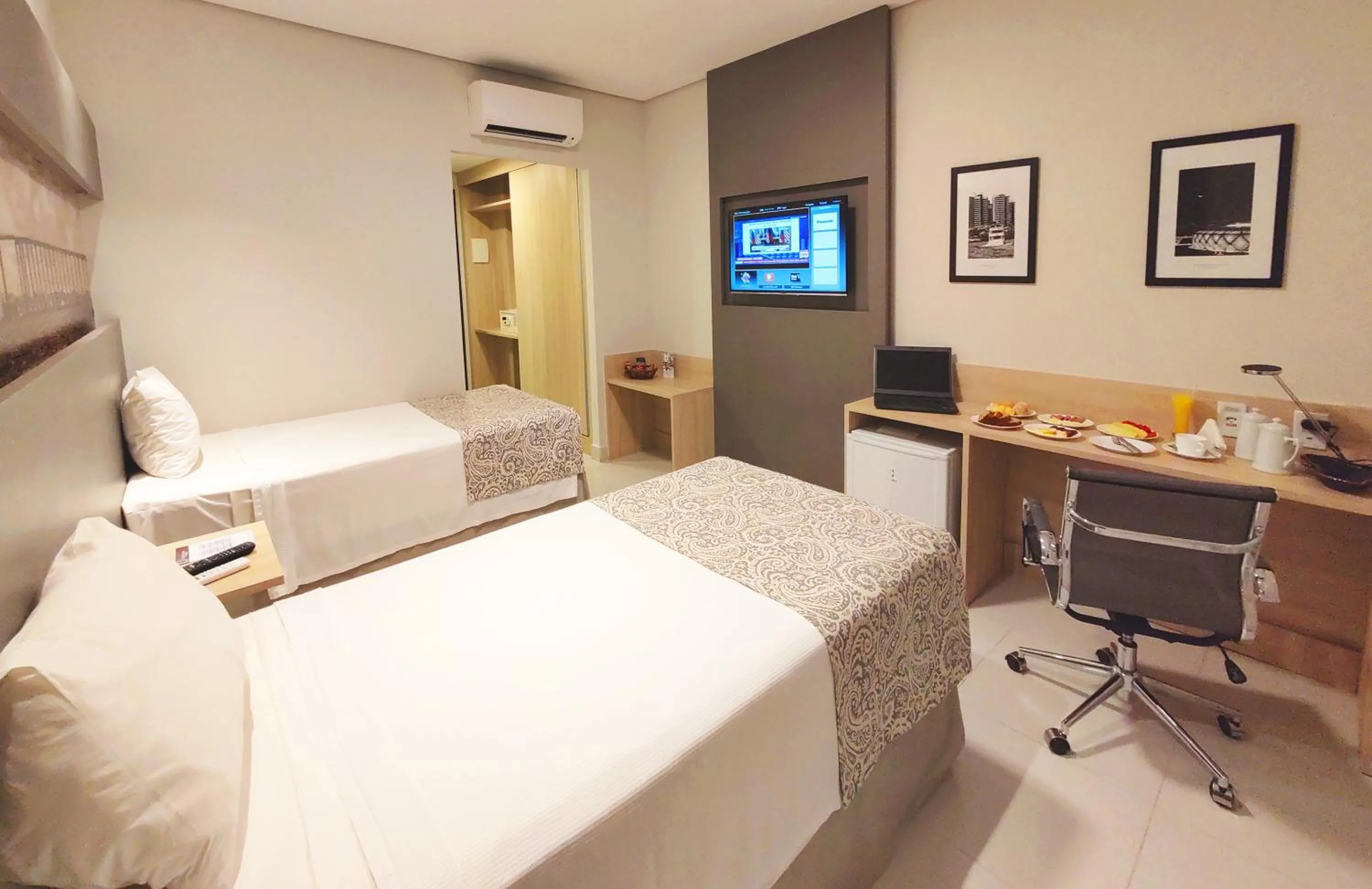 Bed in TRYP by Wyndham Manaus Aeroporto
