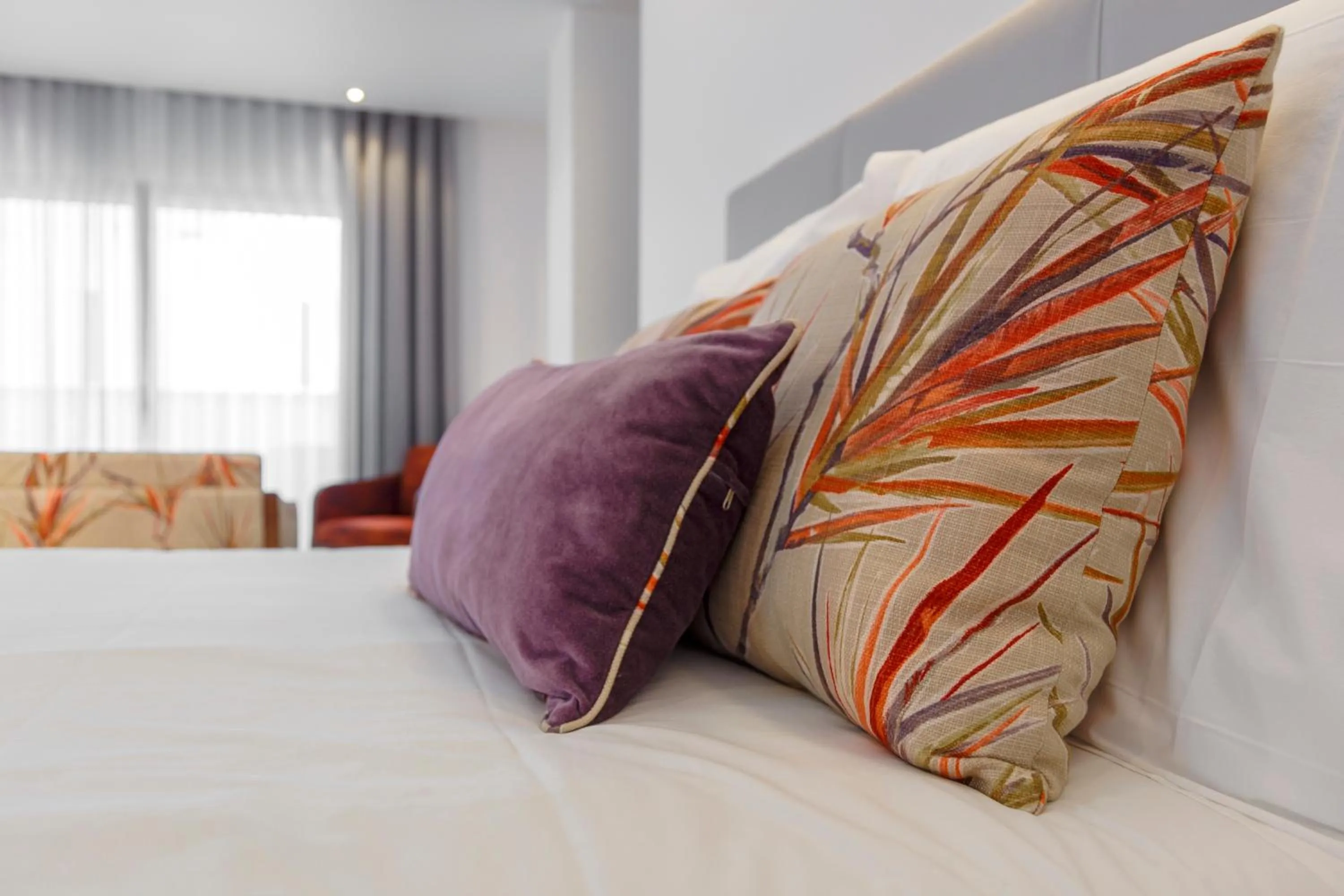 Decorative detail, Bed in Hotel Concha