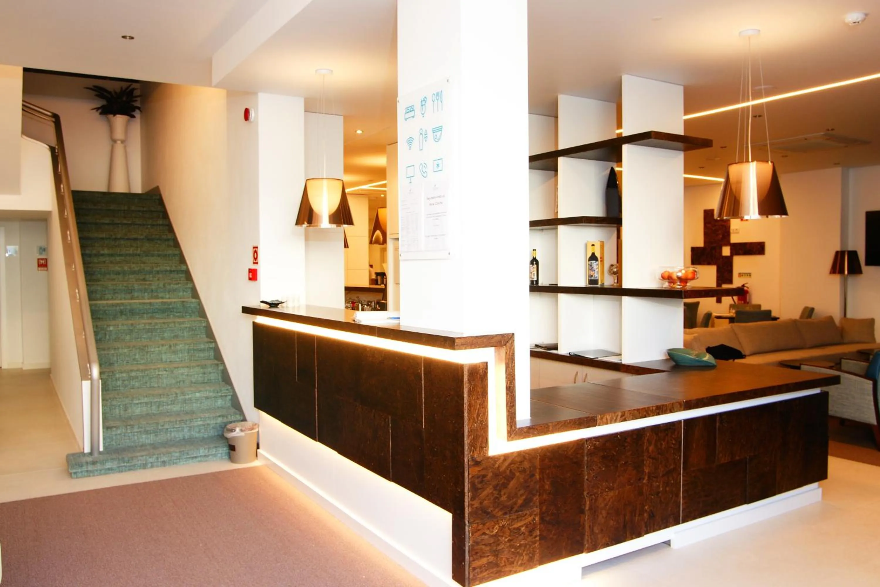 Communal lounge/ TV room in Hotel Concha