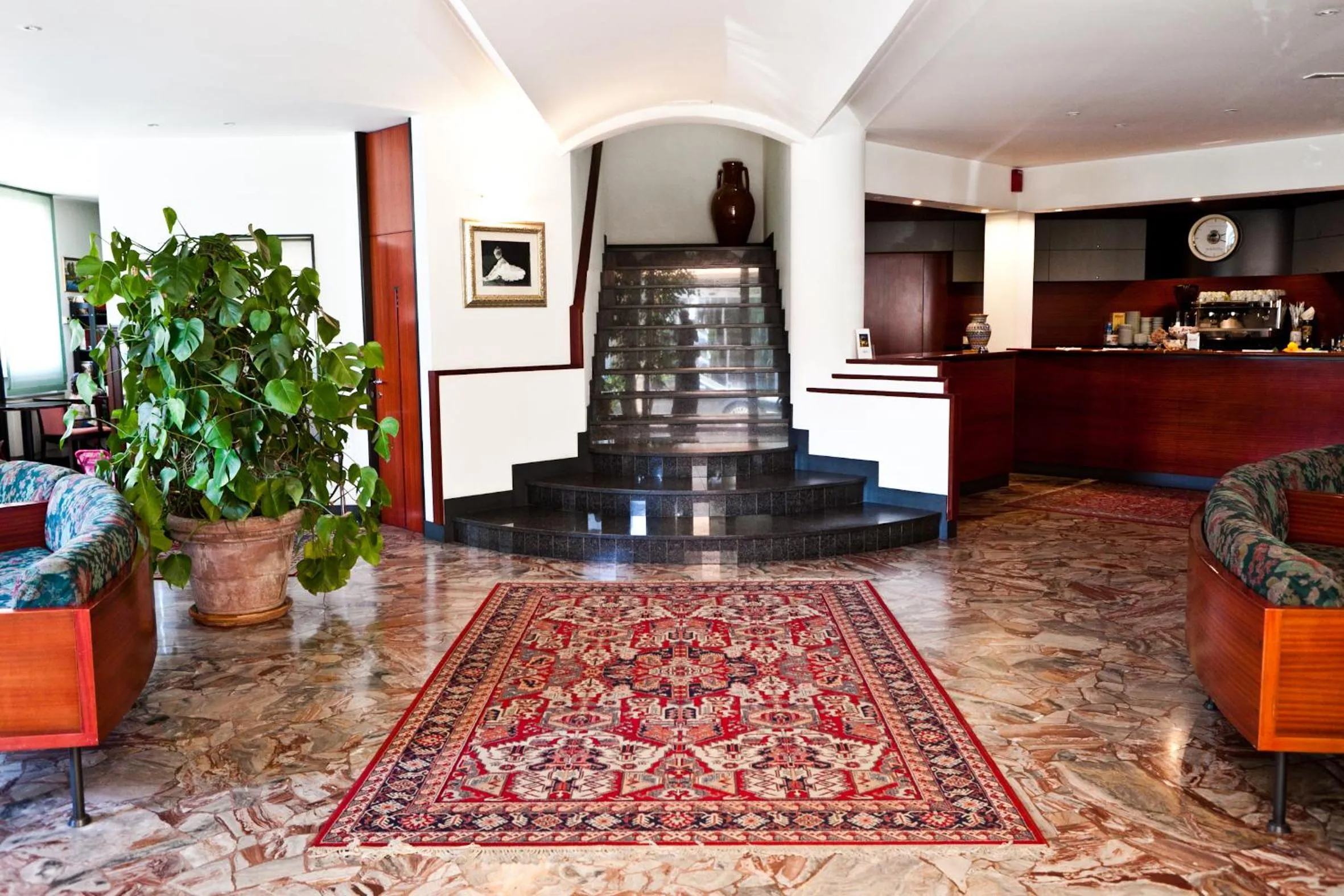 Lobby or reception in Hotel Gabbiano