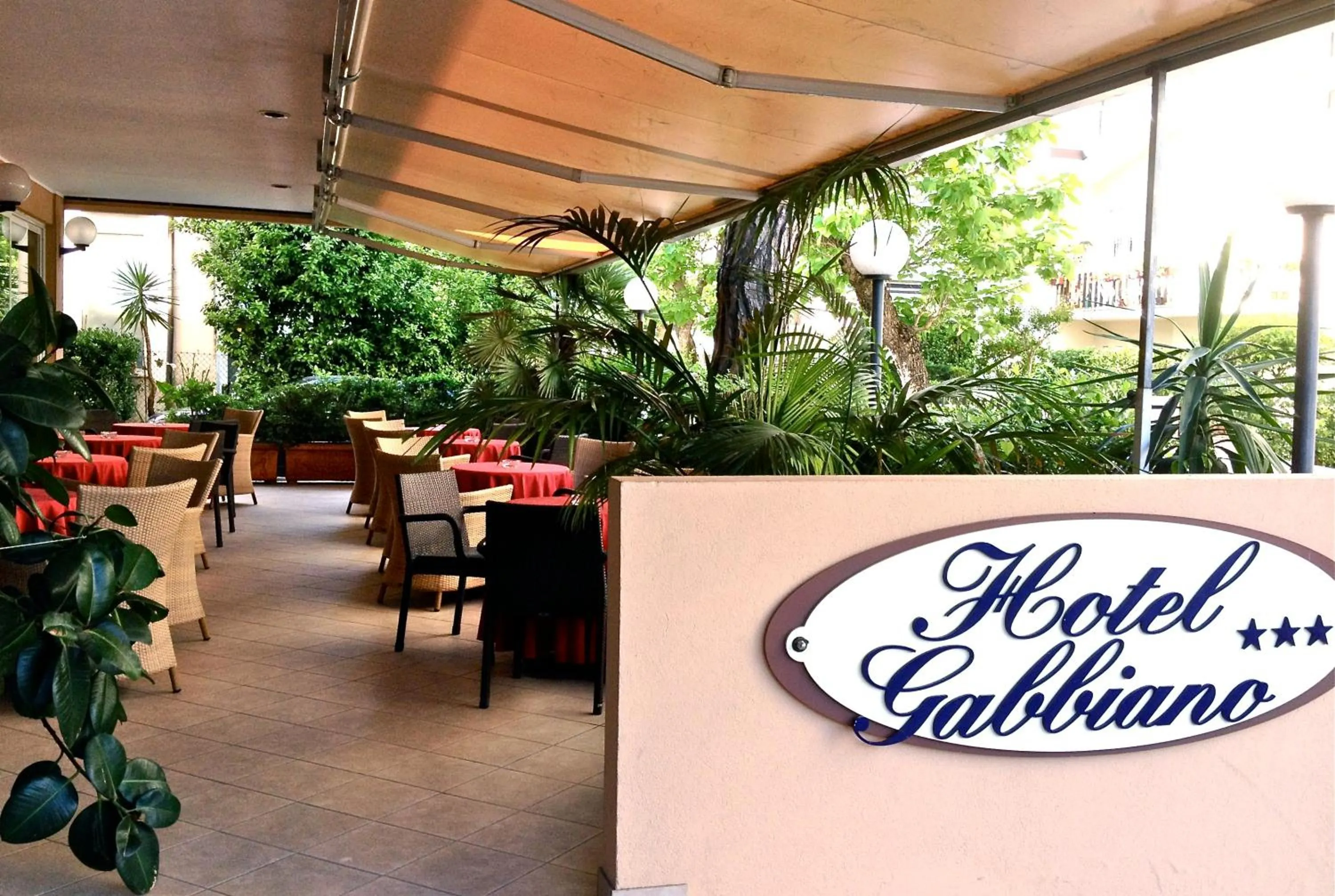 Property logo or sign in Hotel Gabbiano