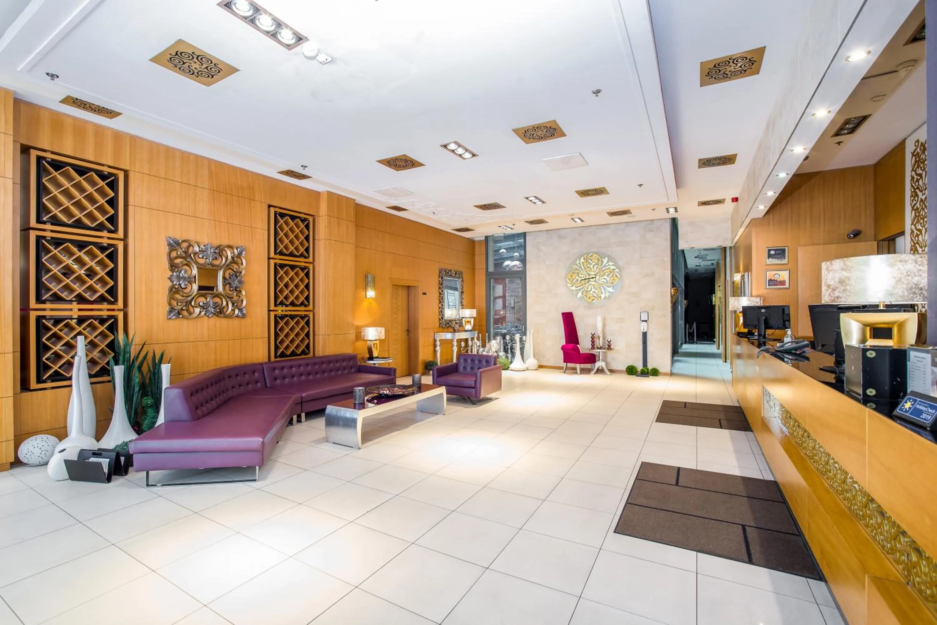 Lobby or reception in Marmara Hotel Budapest
