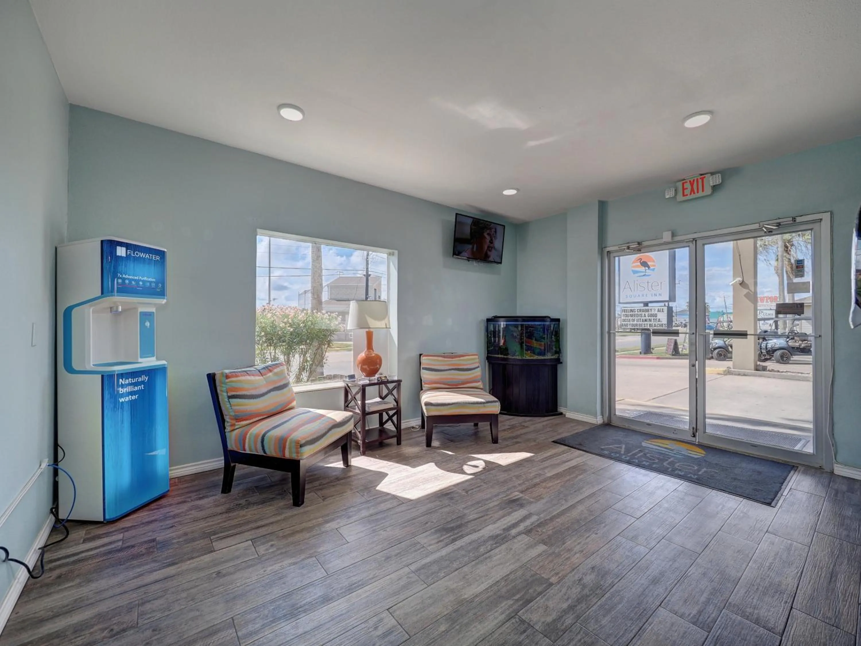 Seating area in Alister Square Inn