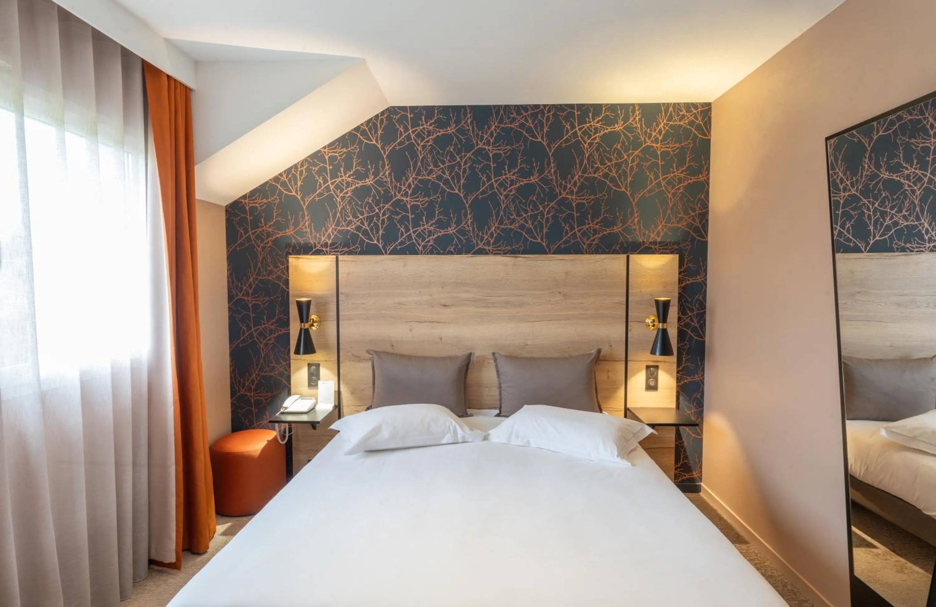 Bedroom, Bed in Brit Hotel Ker Lann Aeroport - Parc Expo