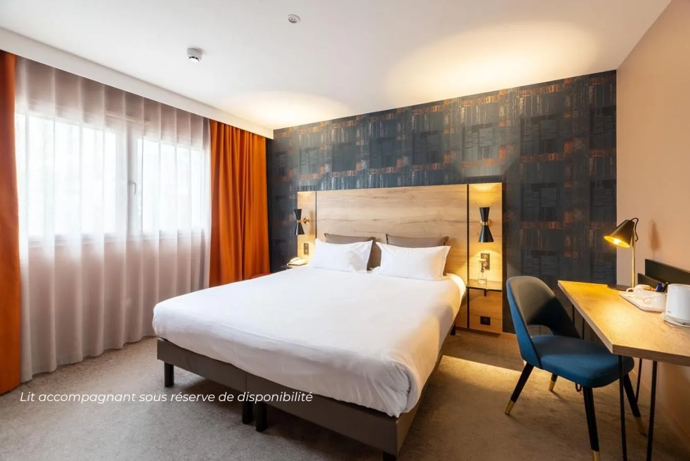 Bedroom, Bed in Brit Hotel Ker Lann Aeroport - Parc Expo