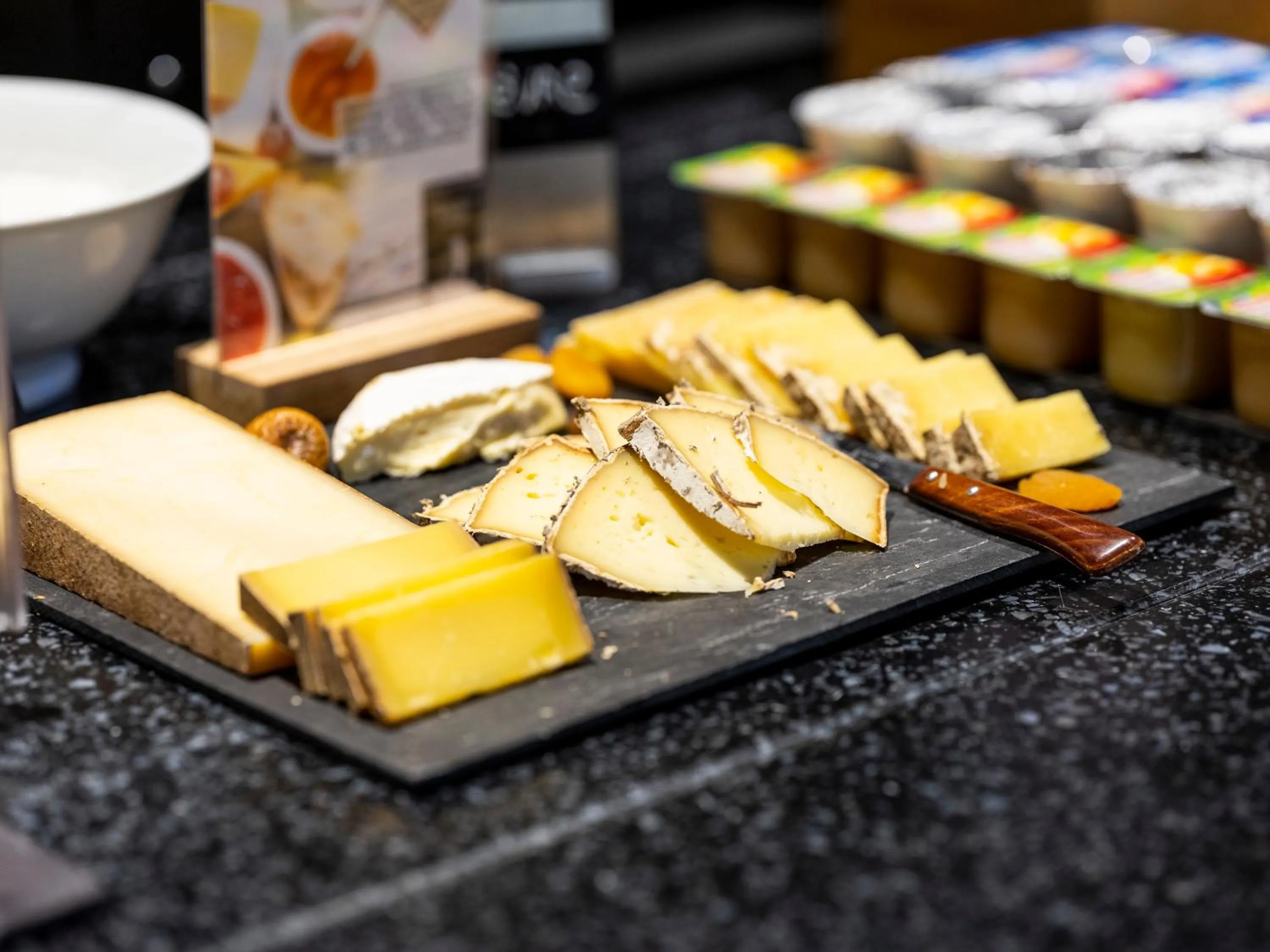 Buffet breakfast in Brit Hotel Ker Lann Aeroport - Parc Expo