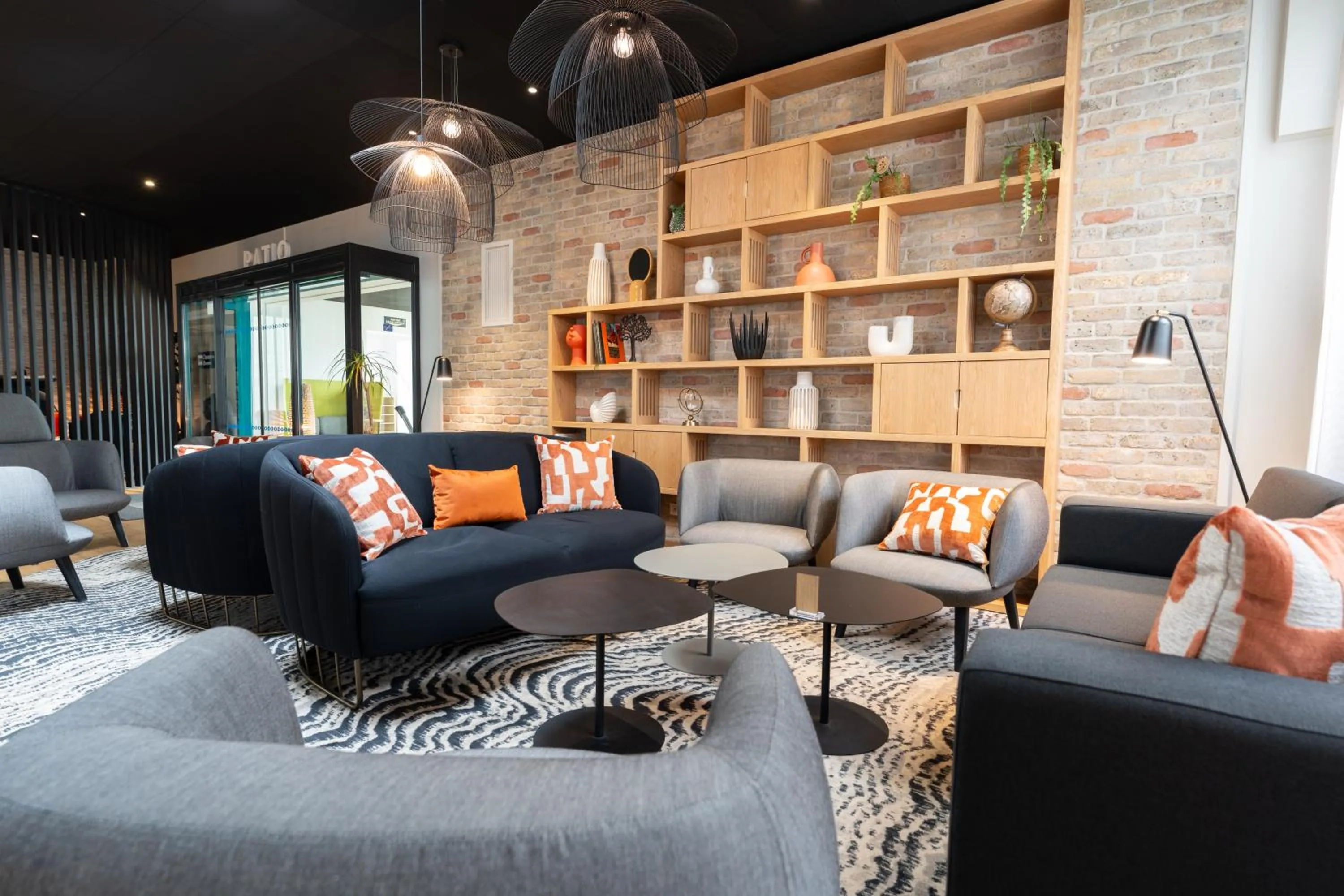 Seating area in Brit Hotel Ker Lann Aeroport - Parc Expo