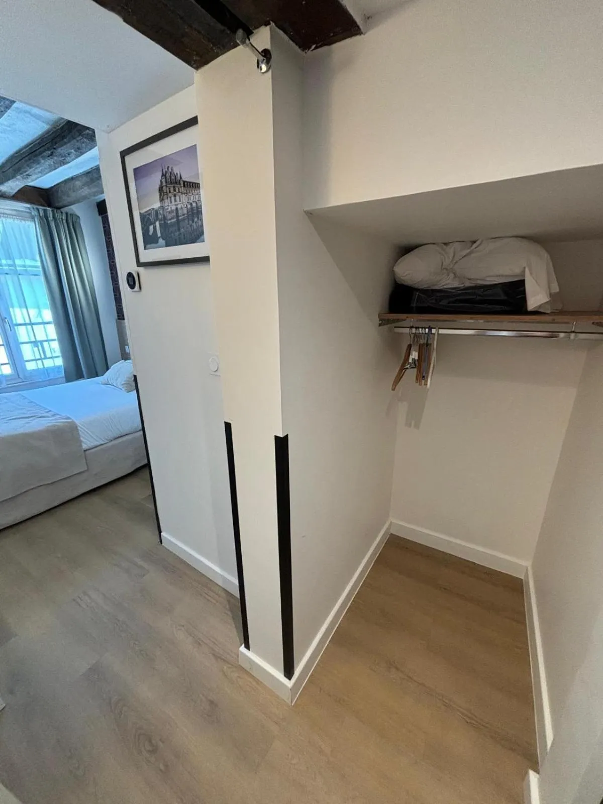 Bed in Hôtel Le Blason