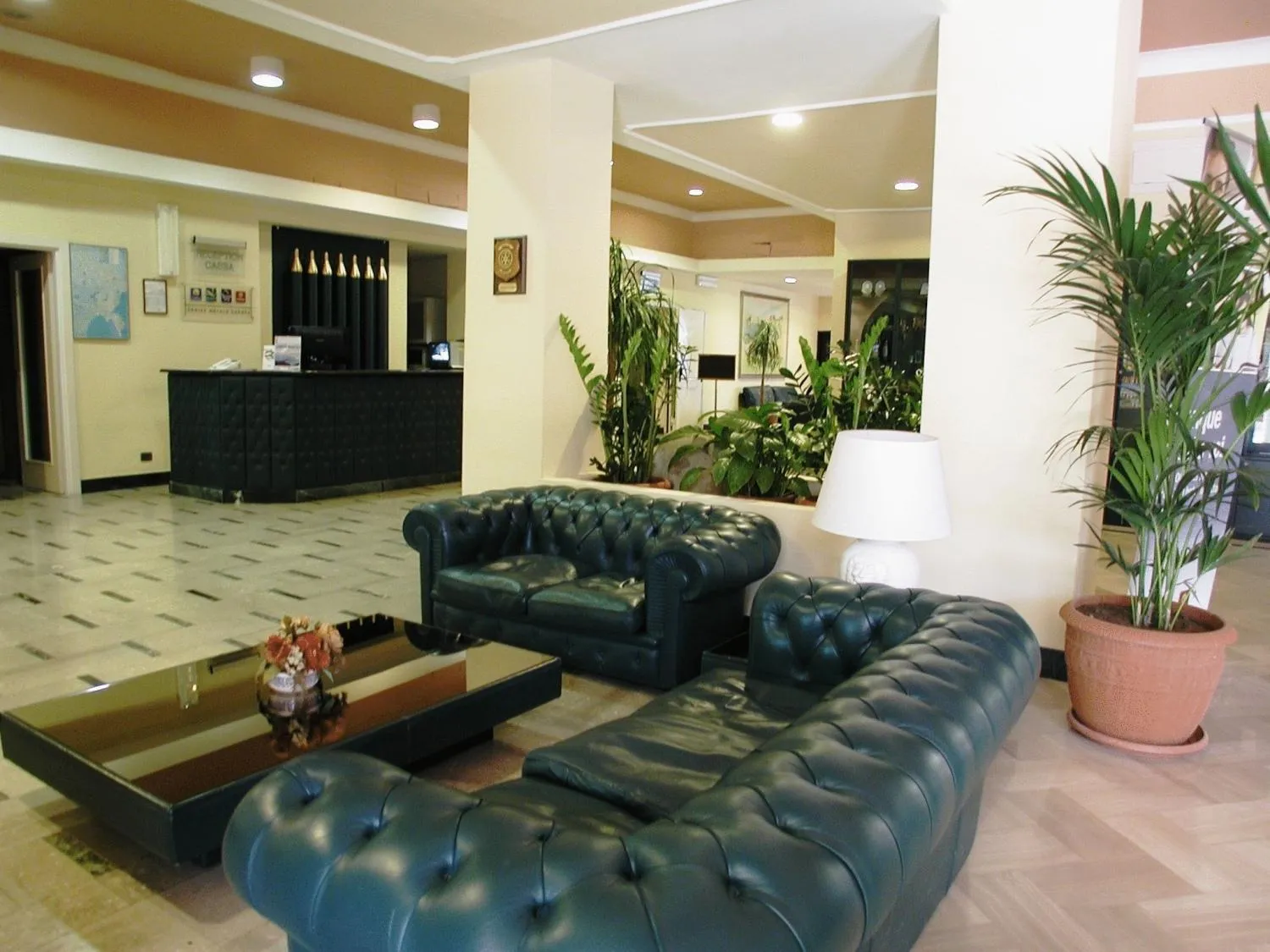 Lobby or reception in Hotel Park Siracusa Sicily