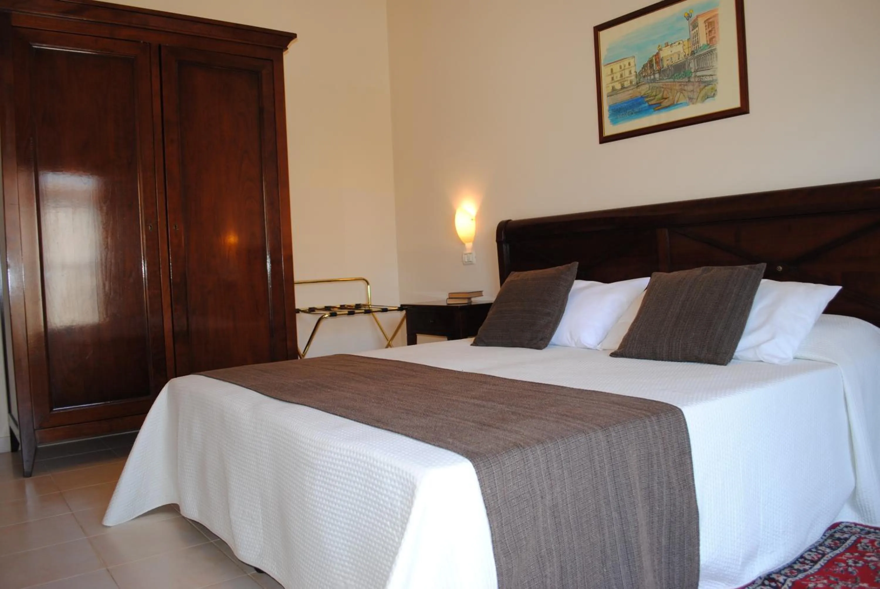 Bed in Hotel Park Siracusa Sicily