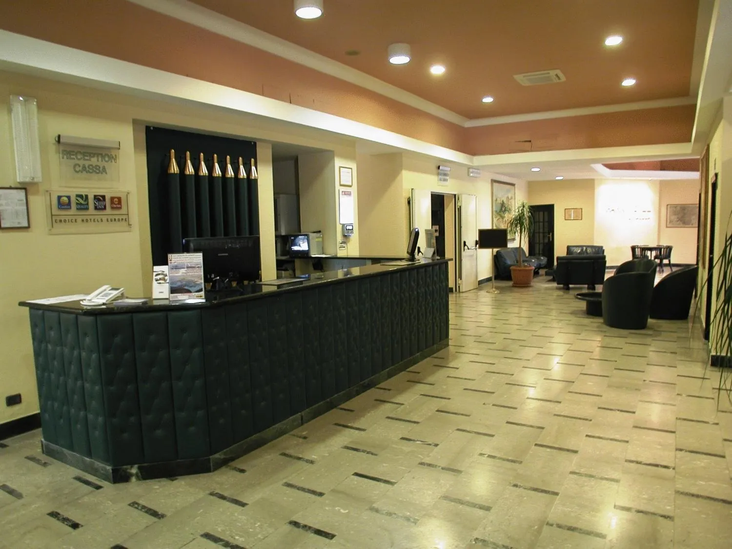 Lobby or reception in Hotel Park Siracusa Sicily