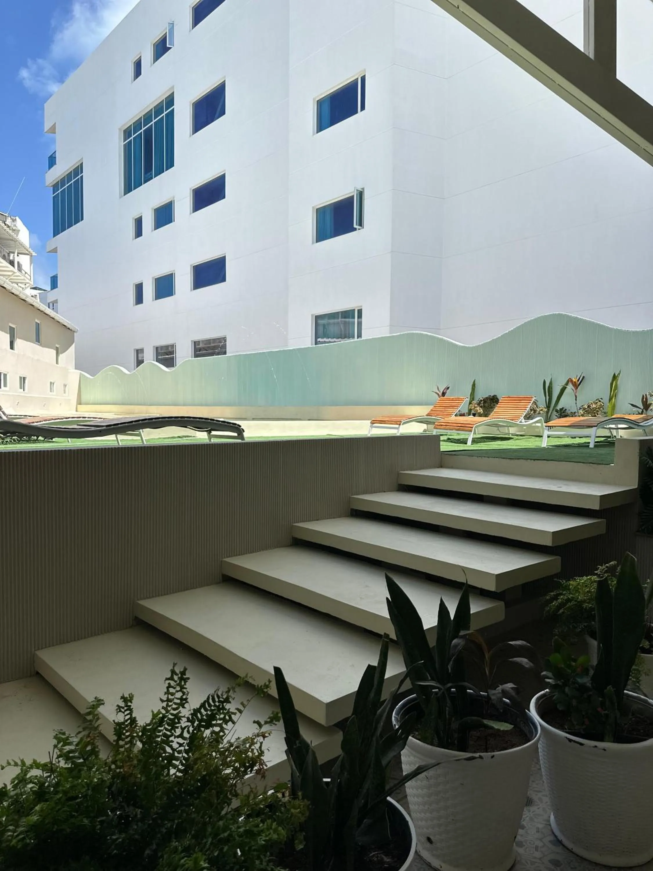 Swimming pool in Hotel Portofino