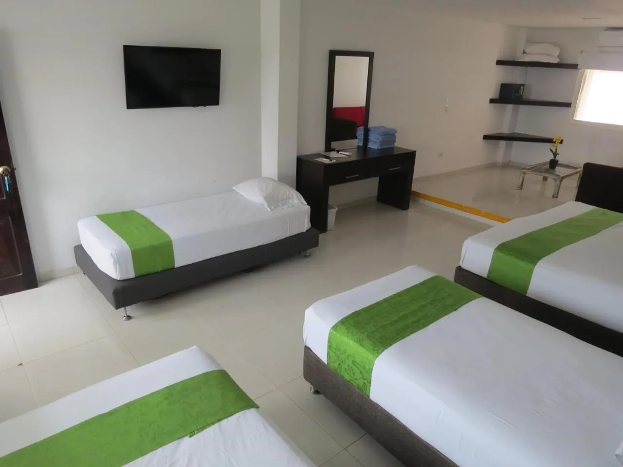 Bed in Hotel Portofino