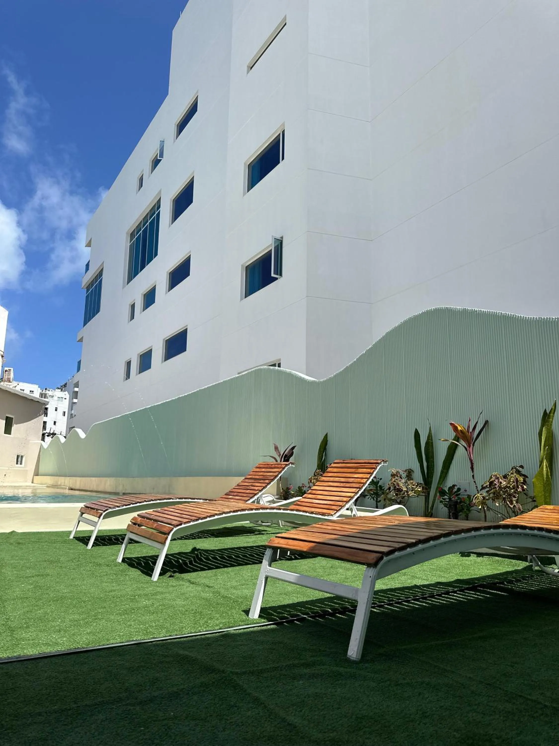 Swimming pool in Hotel Portofino