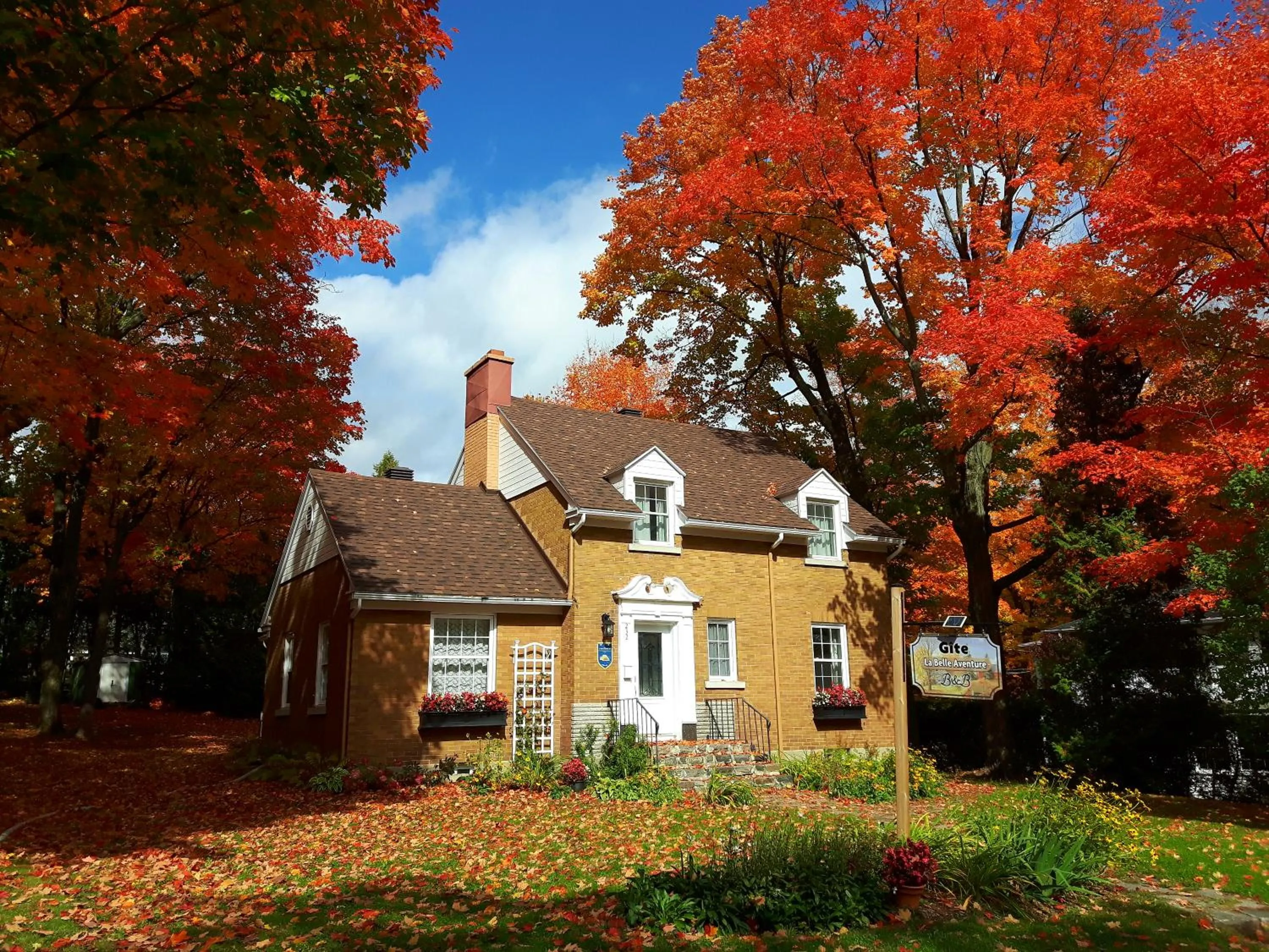 Property building in Gîte La Belle Aventure B&B
