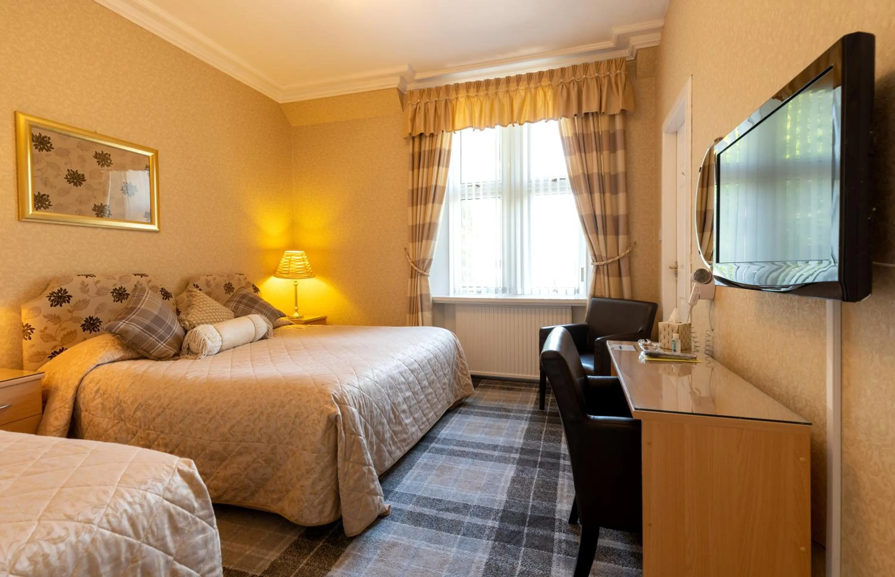 Bed in The Hill Hotel