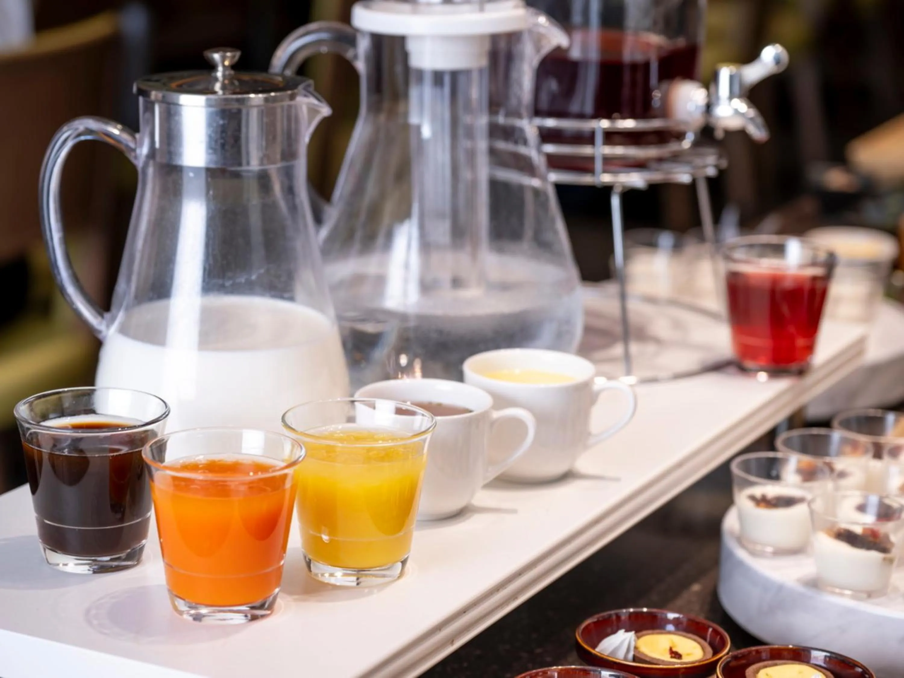 Buffet breakfast in Keio Presso Inn Tokyo Station Yaesu