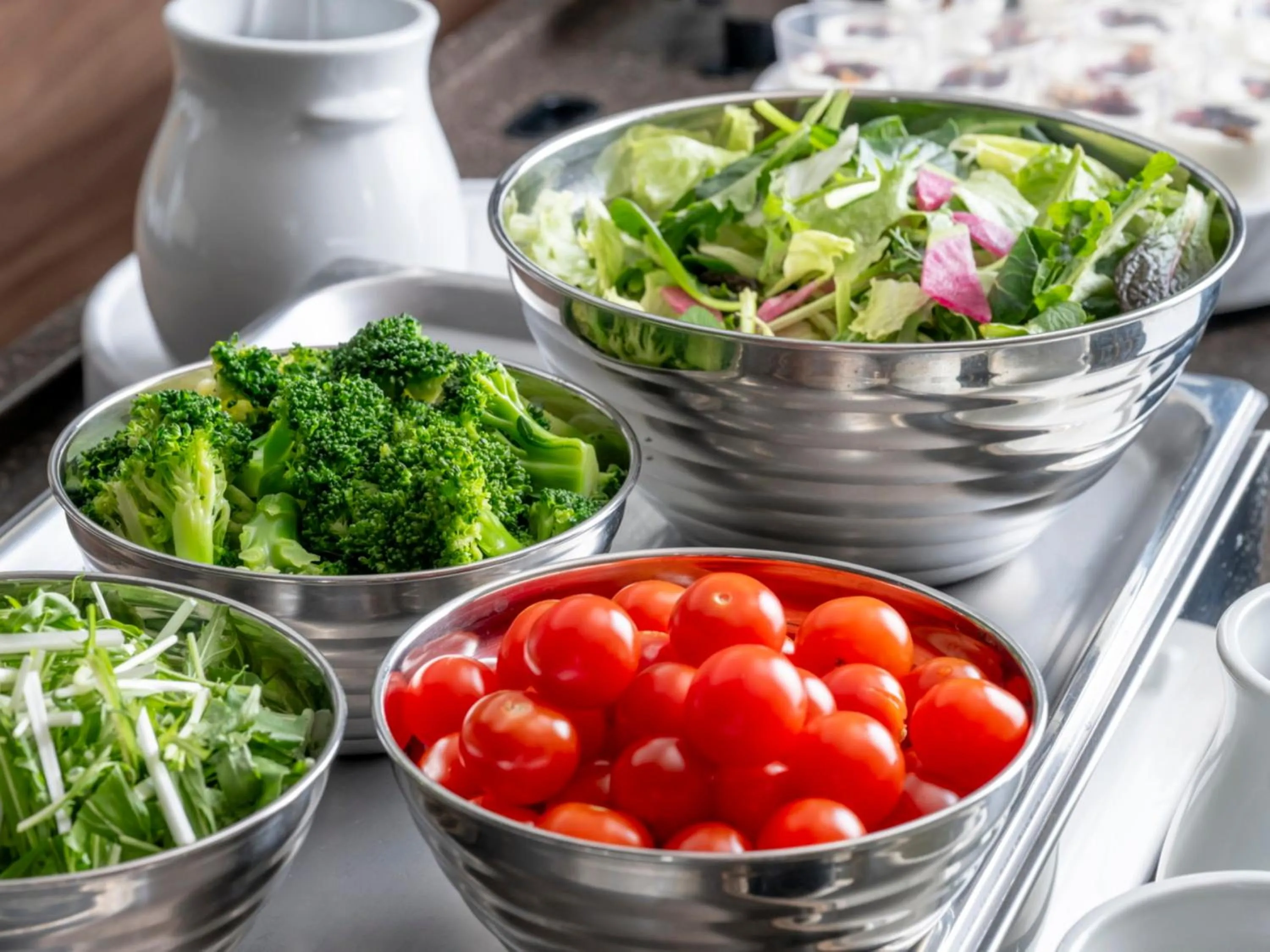 Buffet breakfast in Keio Presso Inn Tokyo Station Yaesu