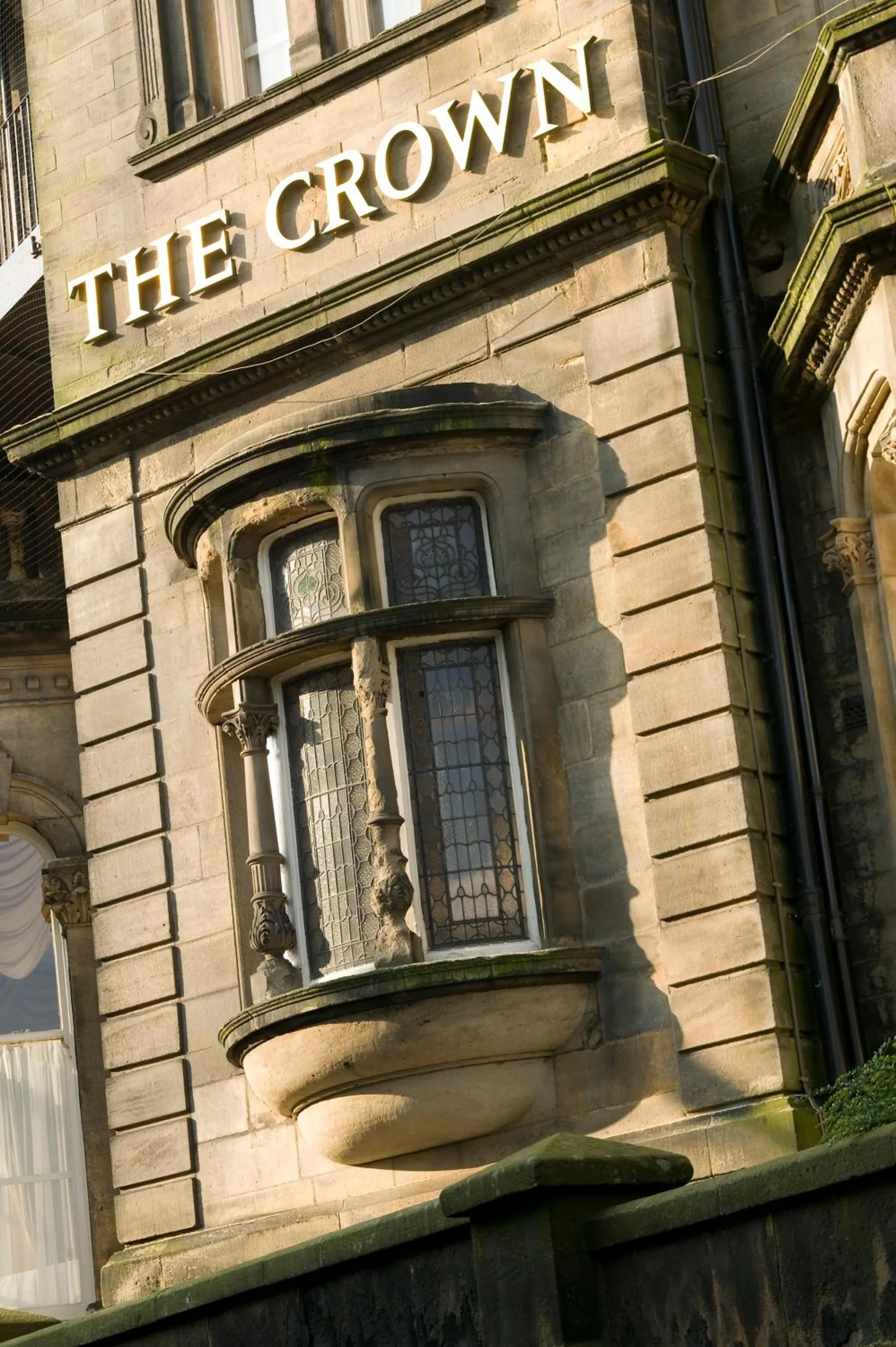 Facade/entrance in The Crown Hotel