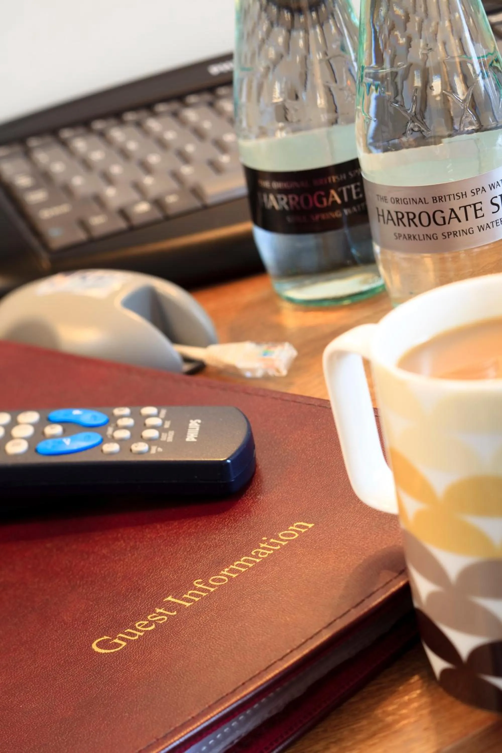 Seating area in The Crown Hotel