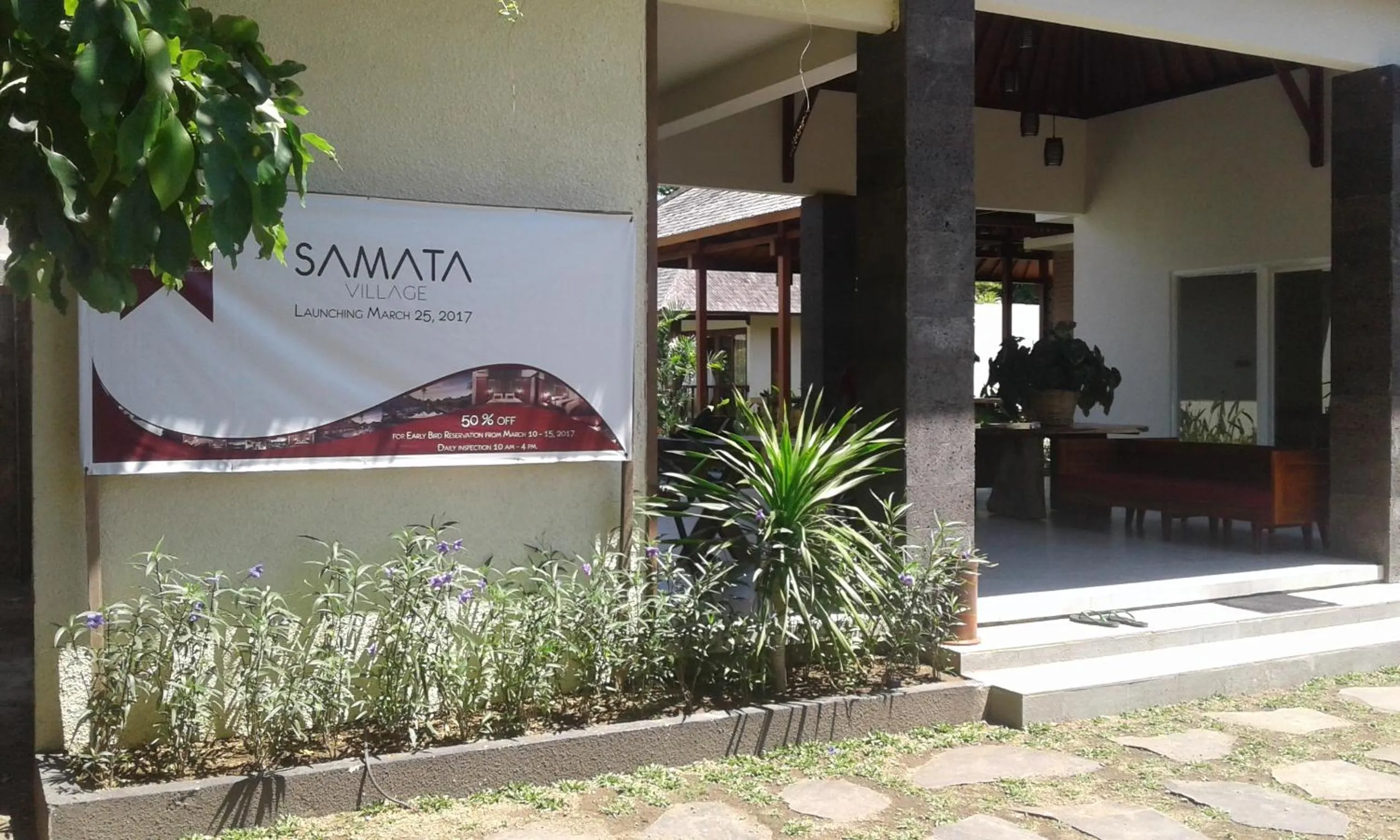 Logo/Certificate/Sign in Samata Village Gili Air