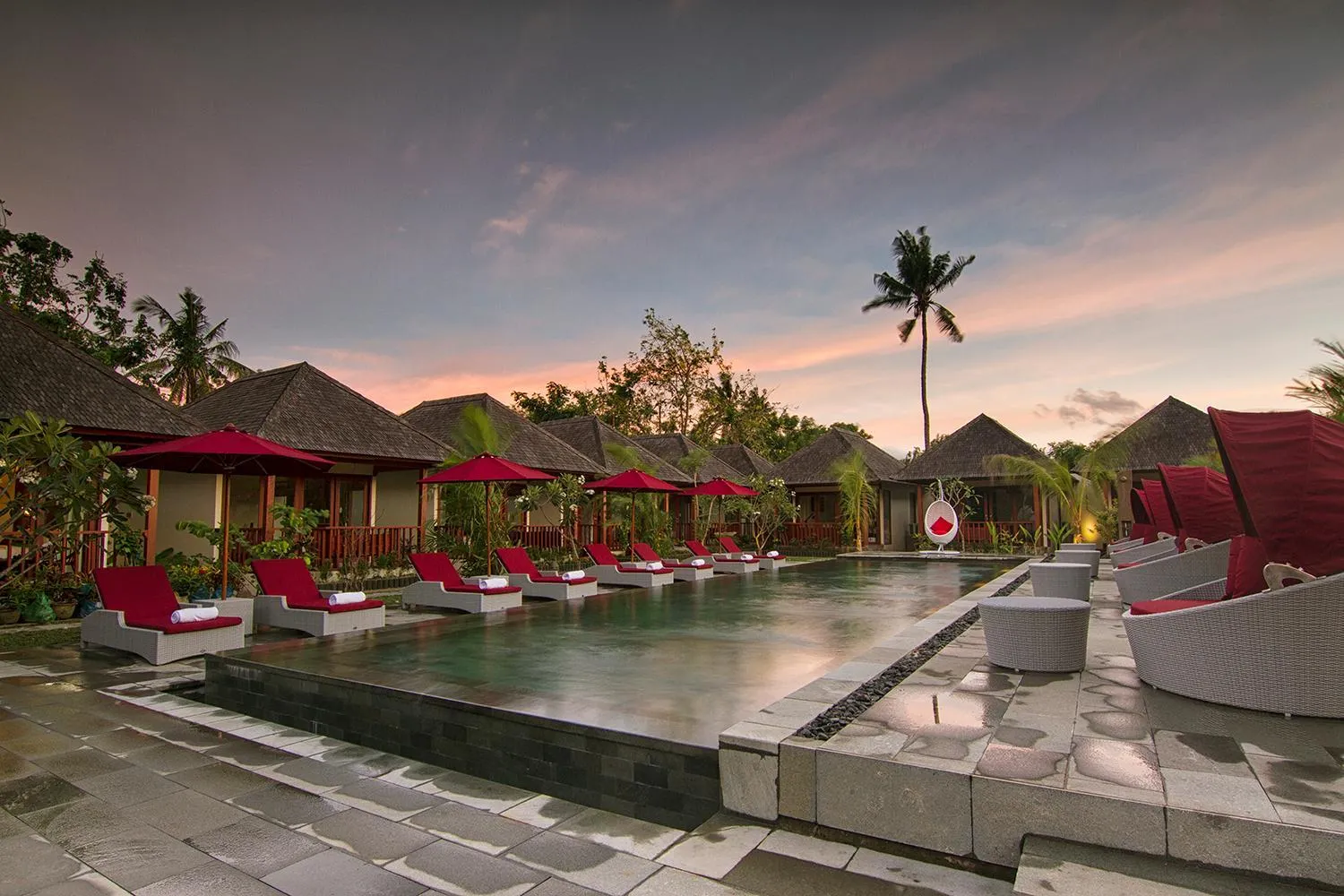 Swimming pool in Samata Village Gili Air