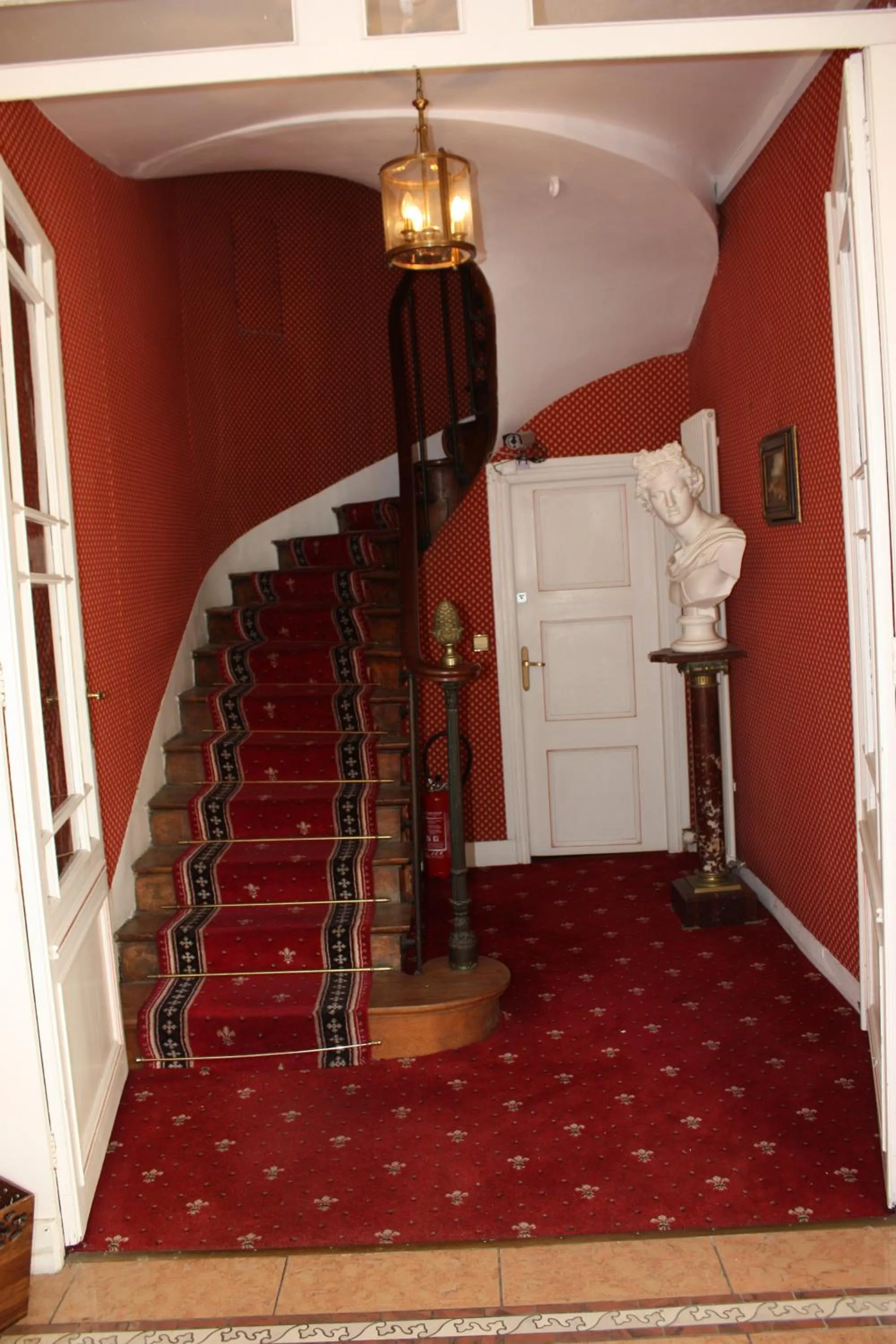 Decorative detail in Hotel La Diligence