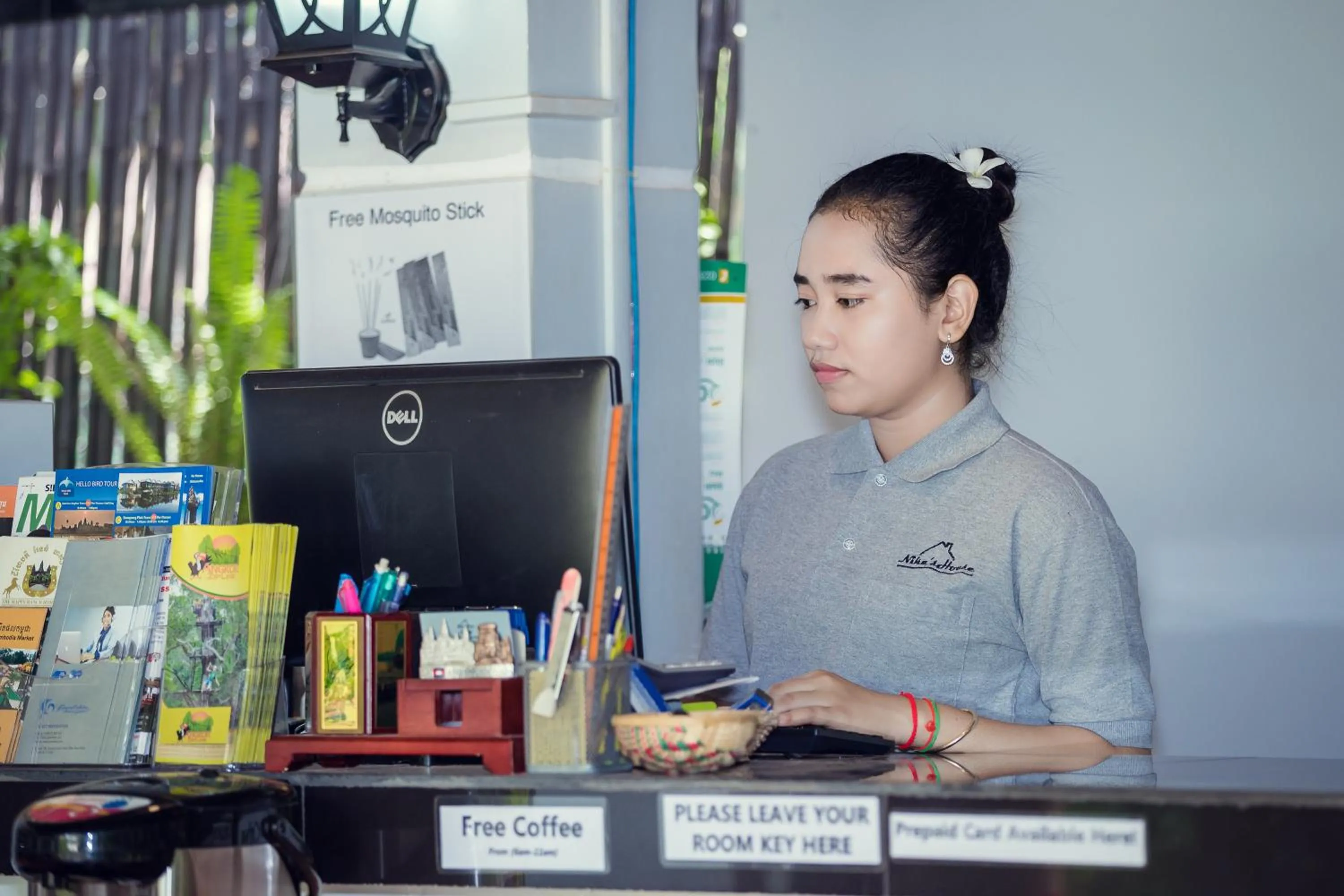 Lobby or reception in Nika's House