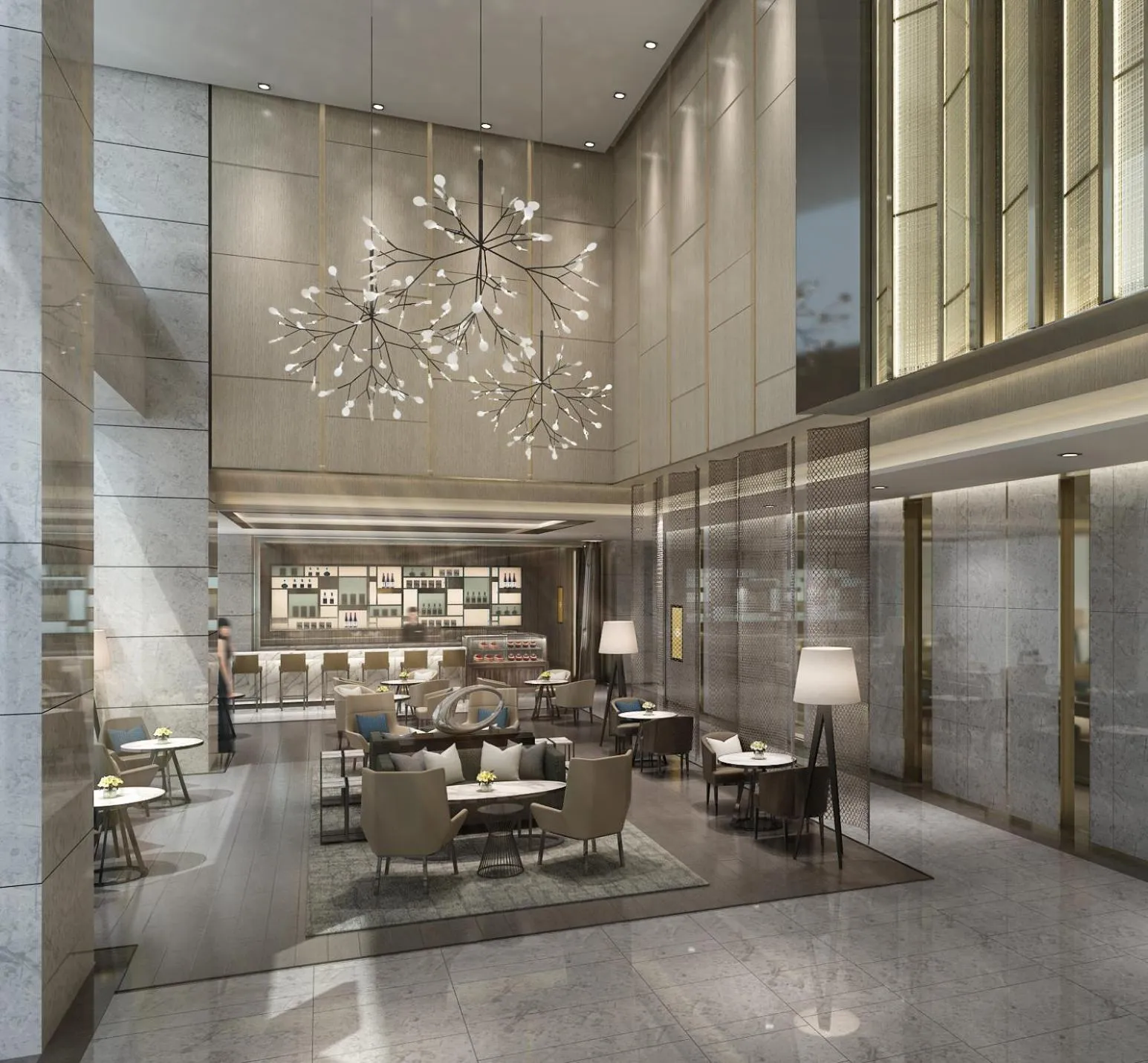 Lobby or reception in Jinan Inzone Royal Plaza Hotels