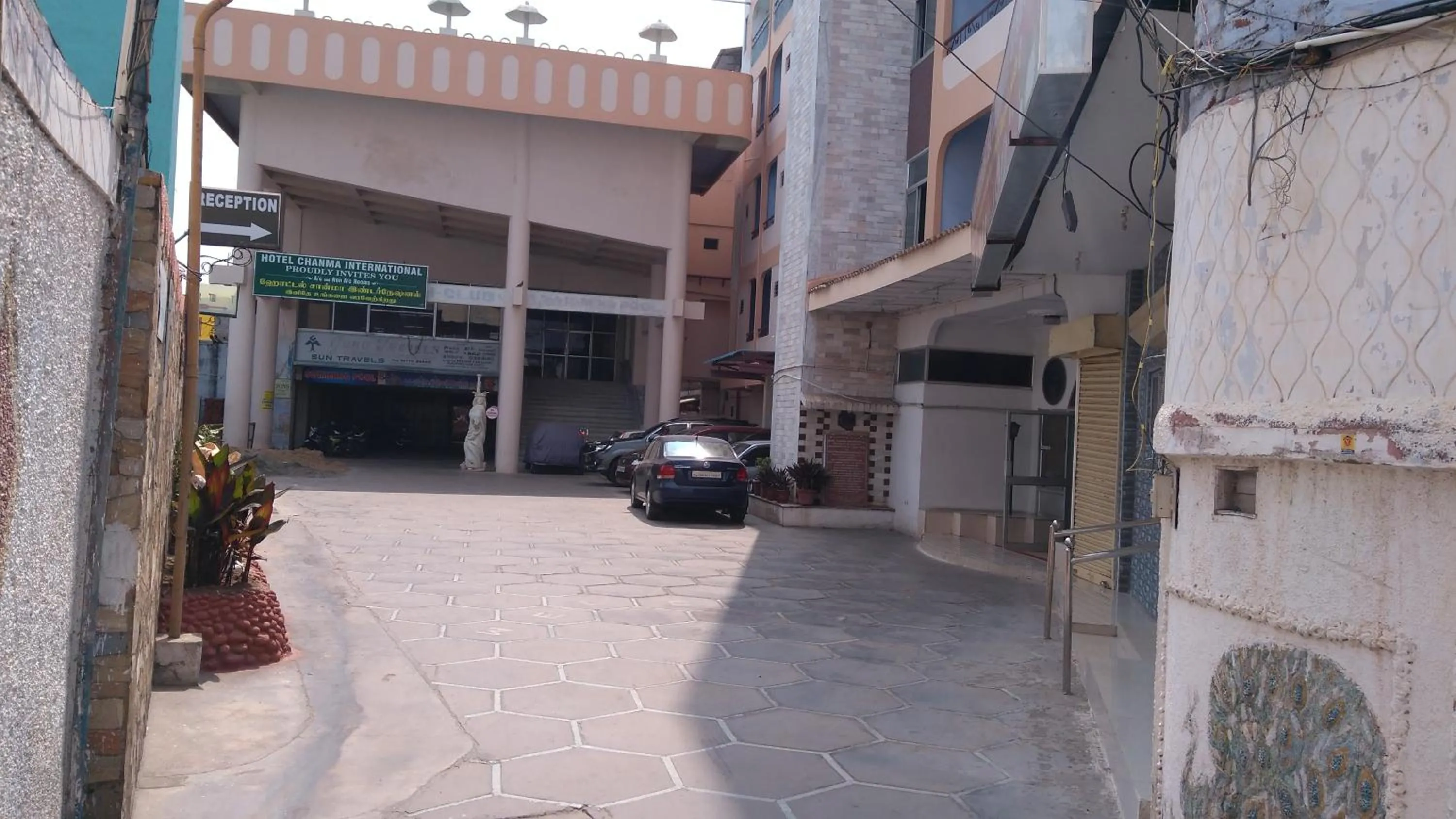 Property building in Hotel Chanma International