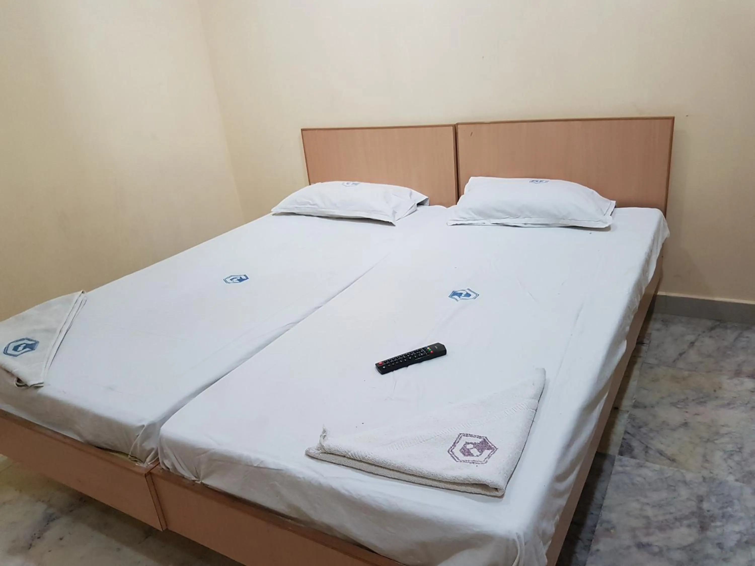 Bed in Hotel Chanma International