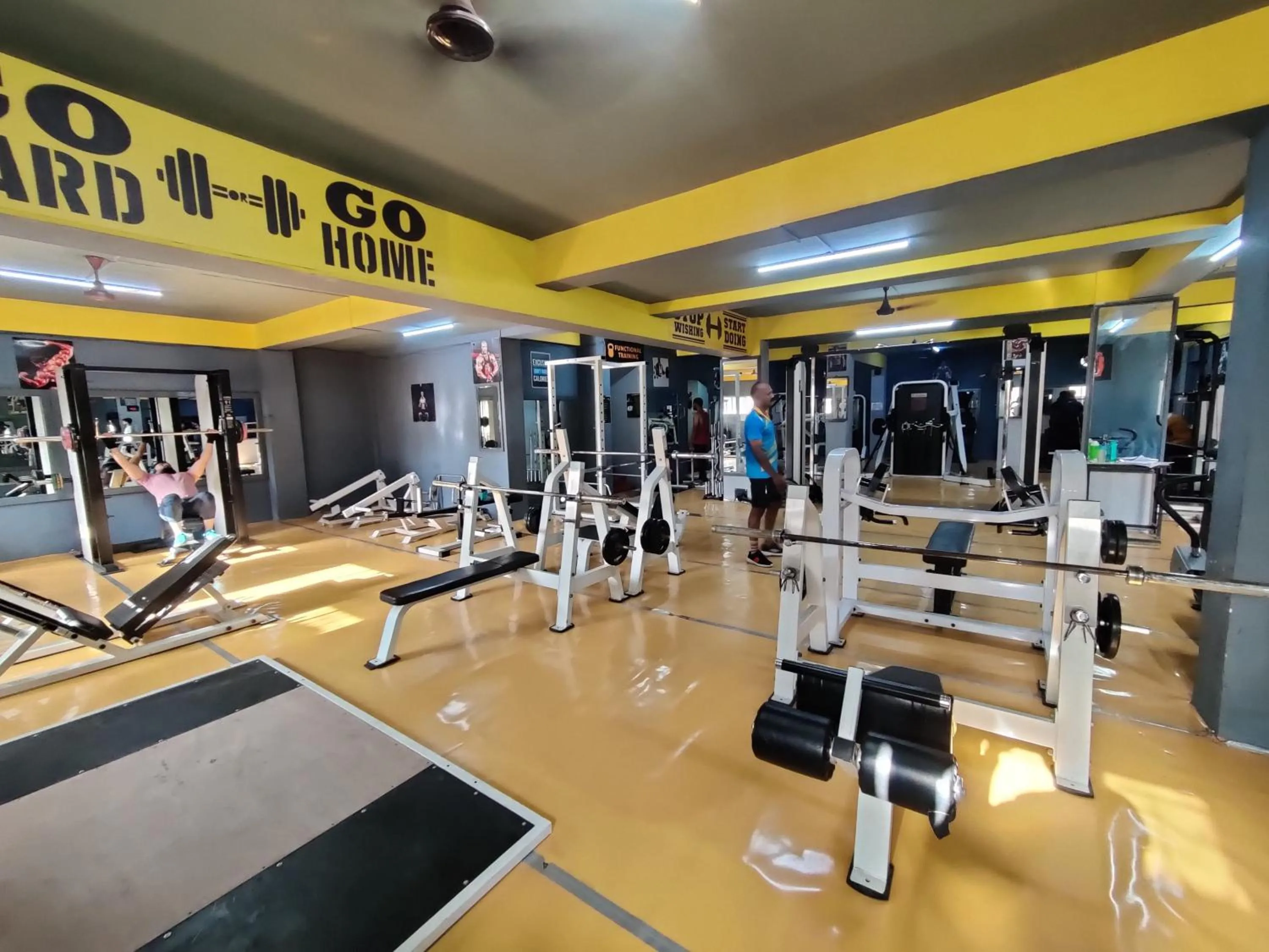 Fitness centre/facilities in Hotel Chanma International