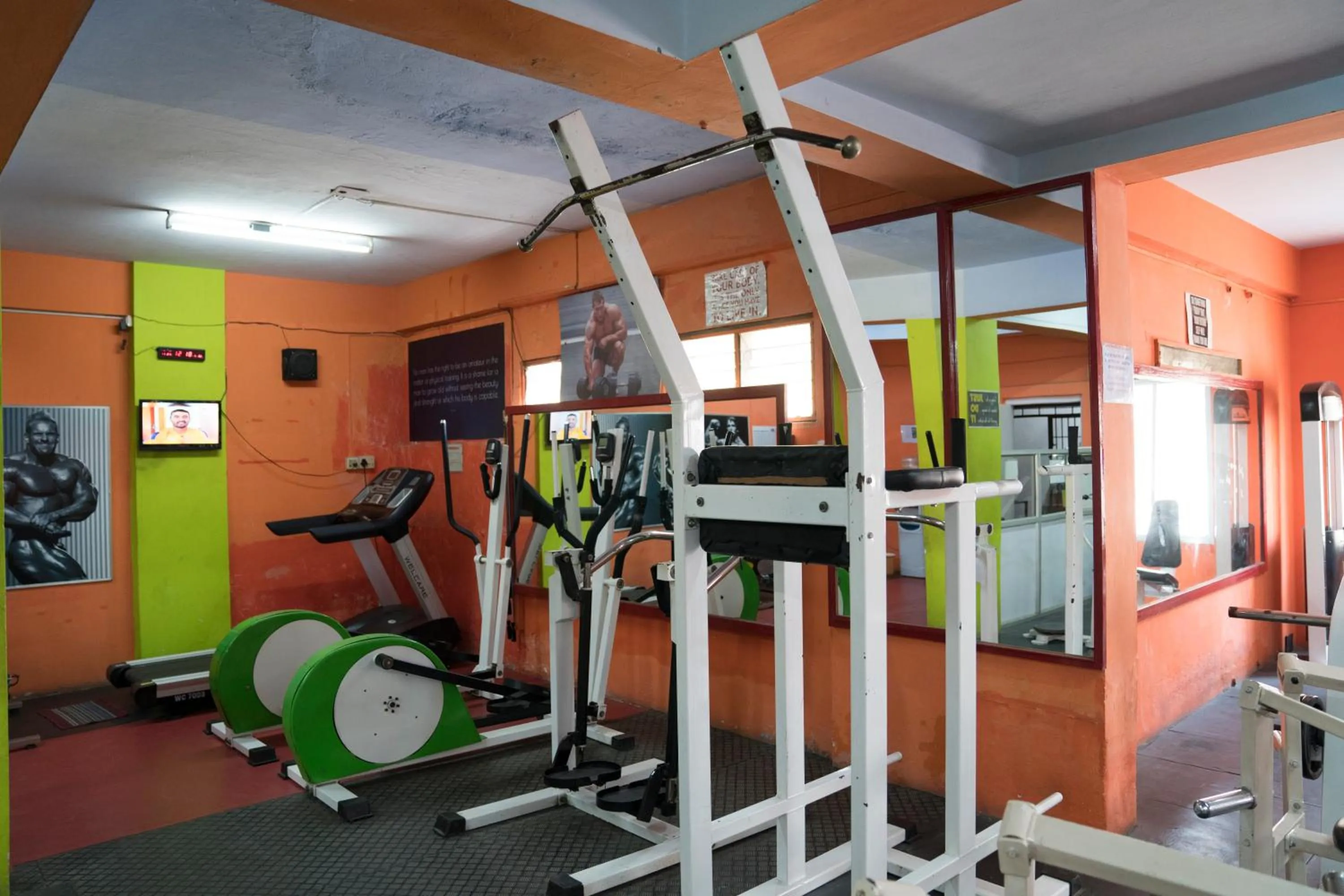 Fitness centre/facilities in Hotel Chanma International