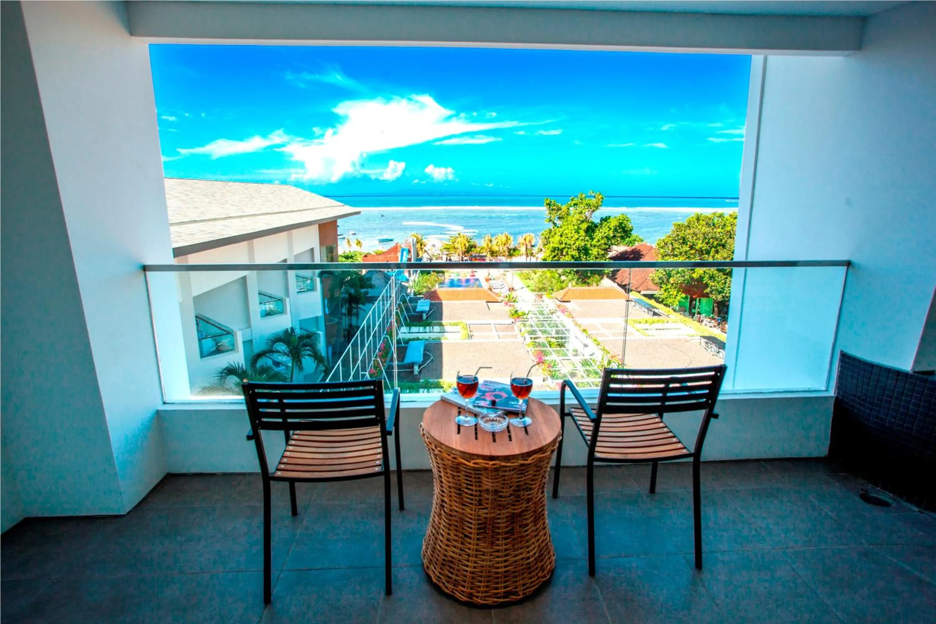 Balcony/Terrace in Benoa Sea Suites and Villas