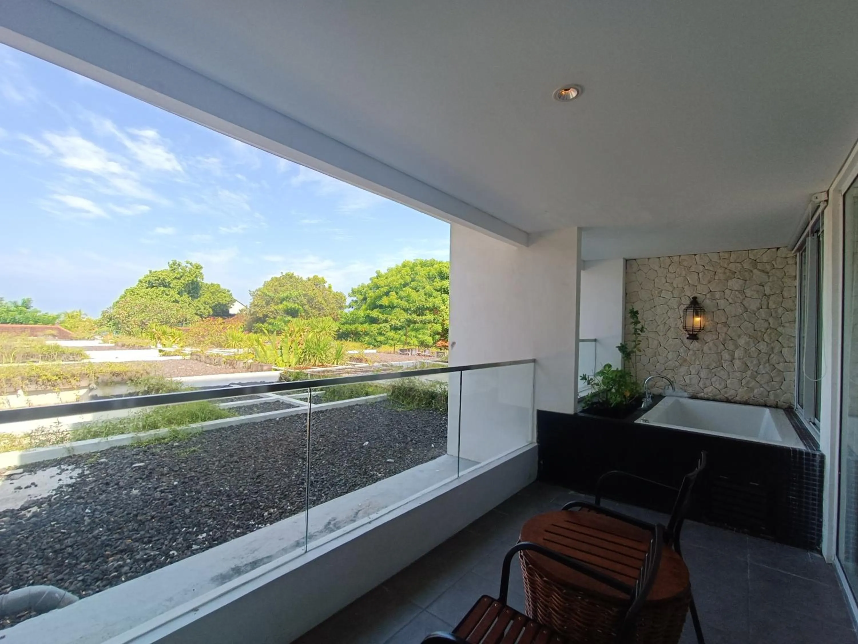 Balcony/Terrace in Benoa Sea Suites and Villas