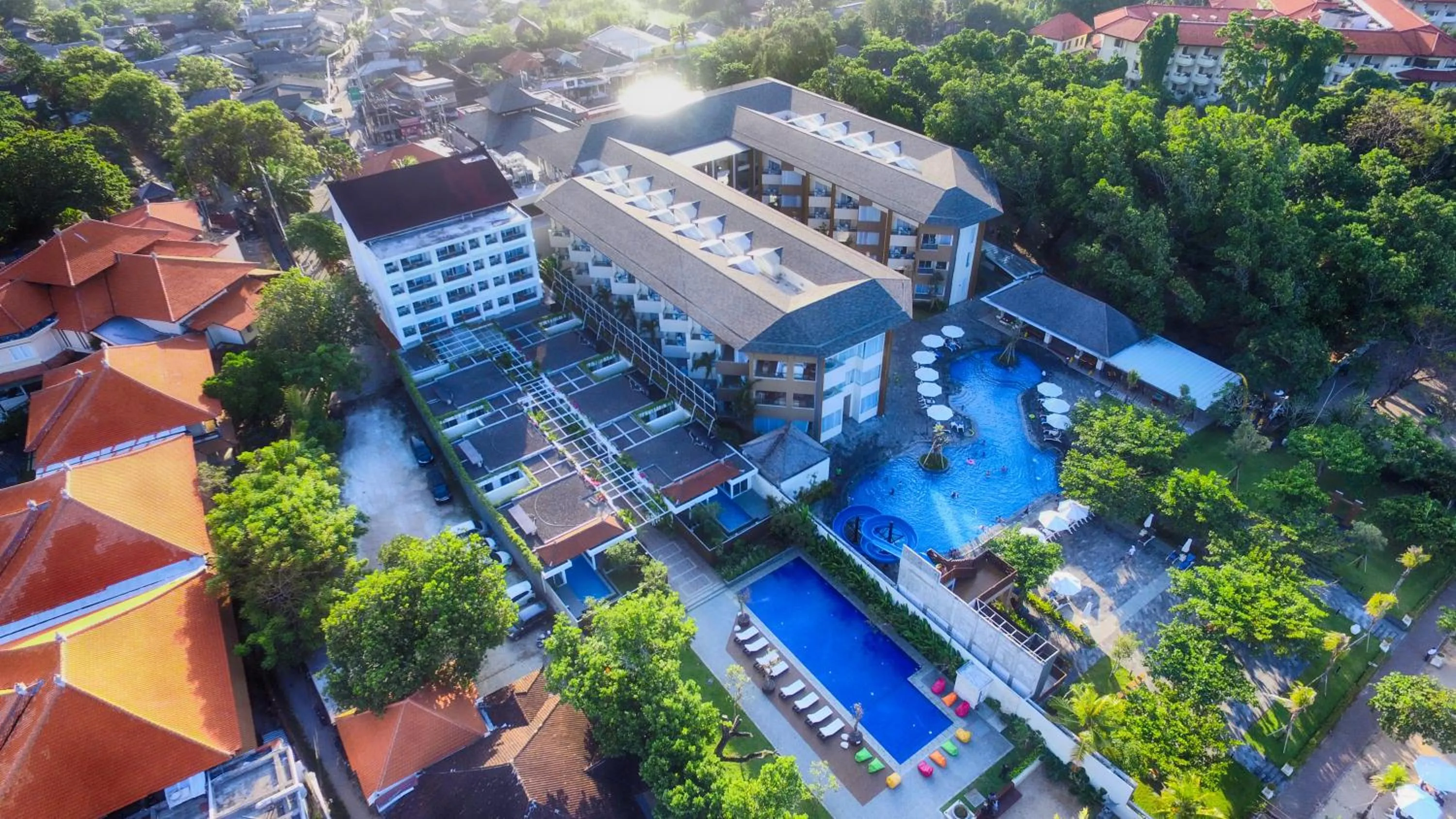 Bird's eye view in Benoa Sea Suites and Villas