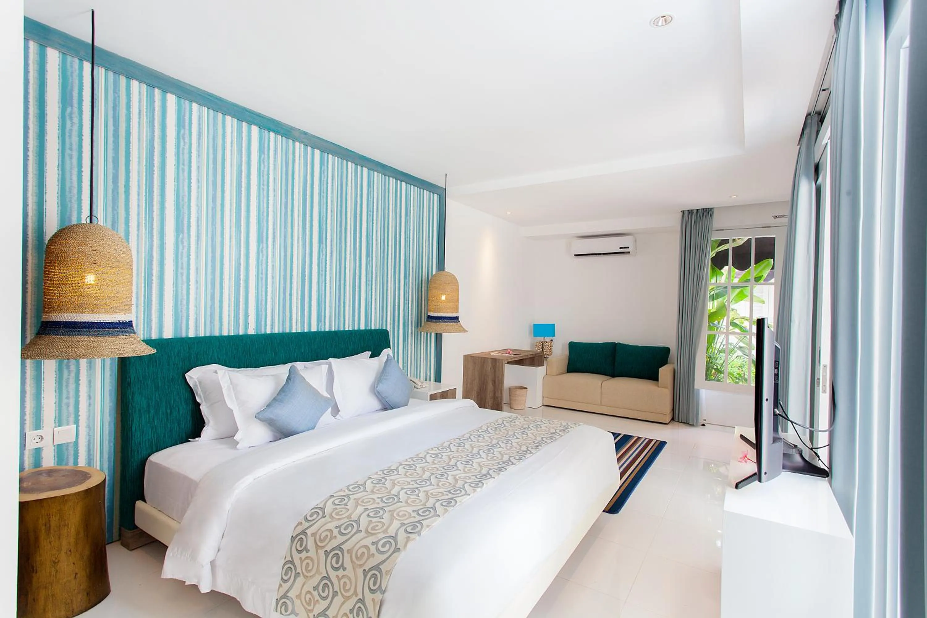 Bedroom, Bed in Benoa Sea Suites and Villas