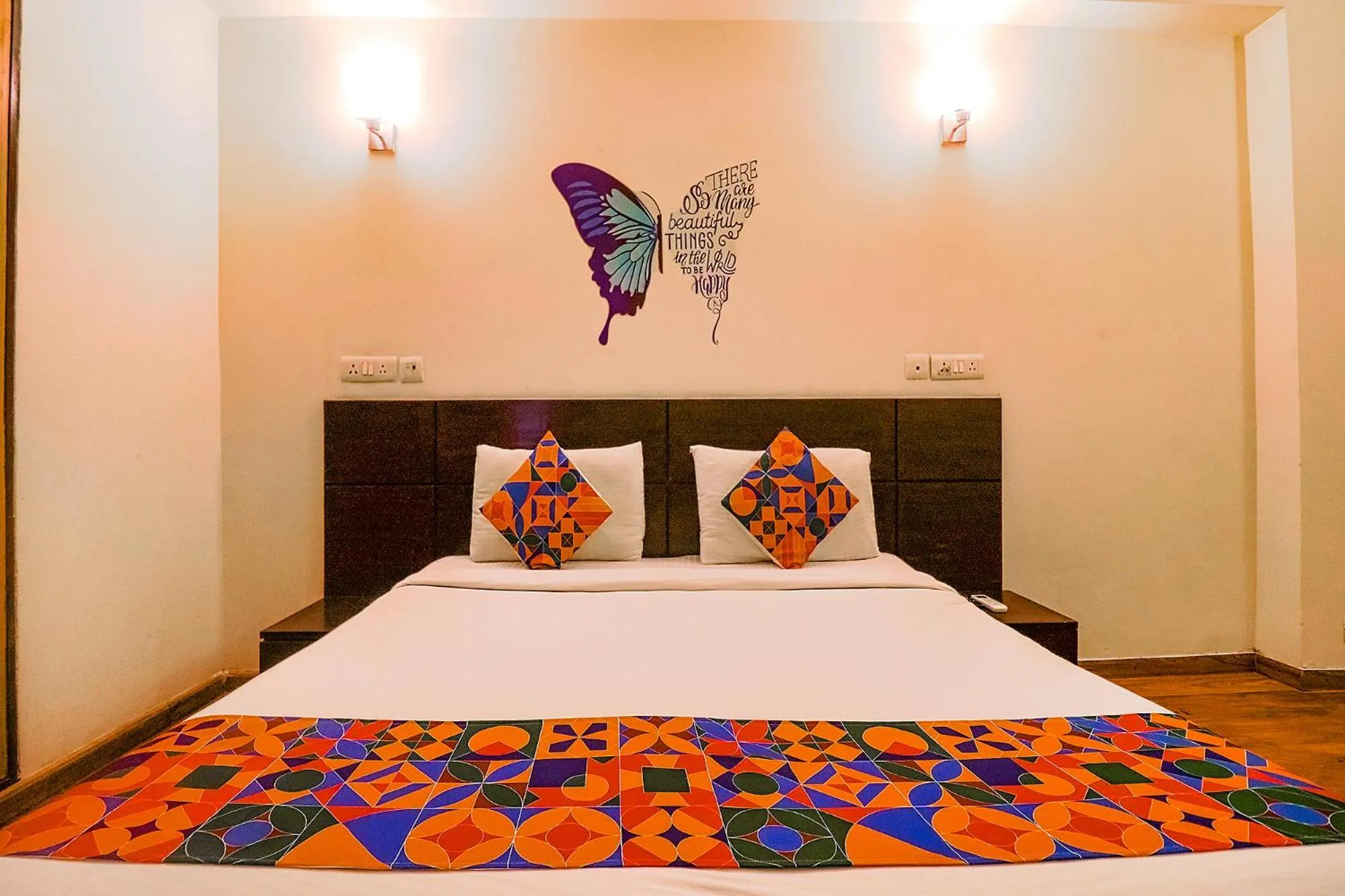 Bed in FabHotel Merriment City