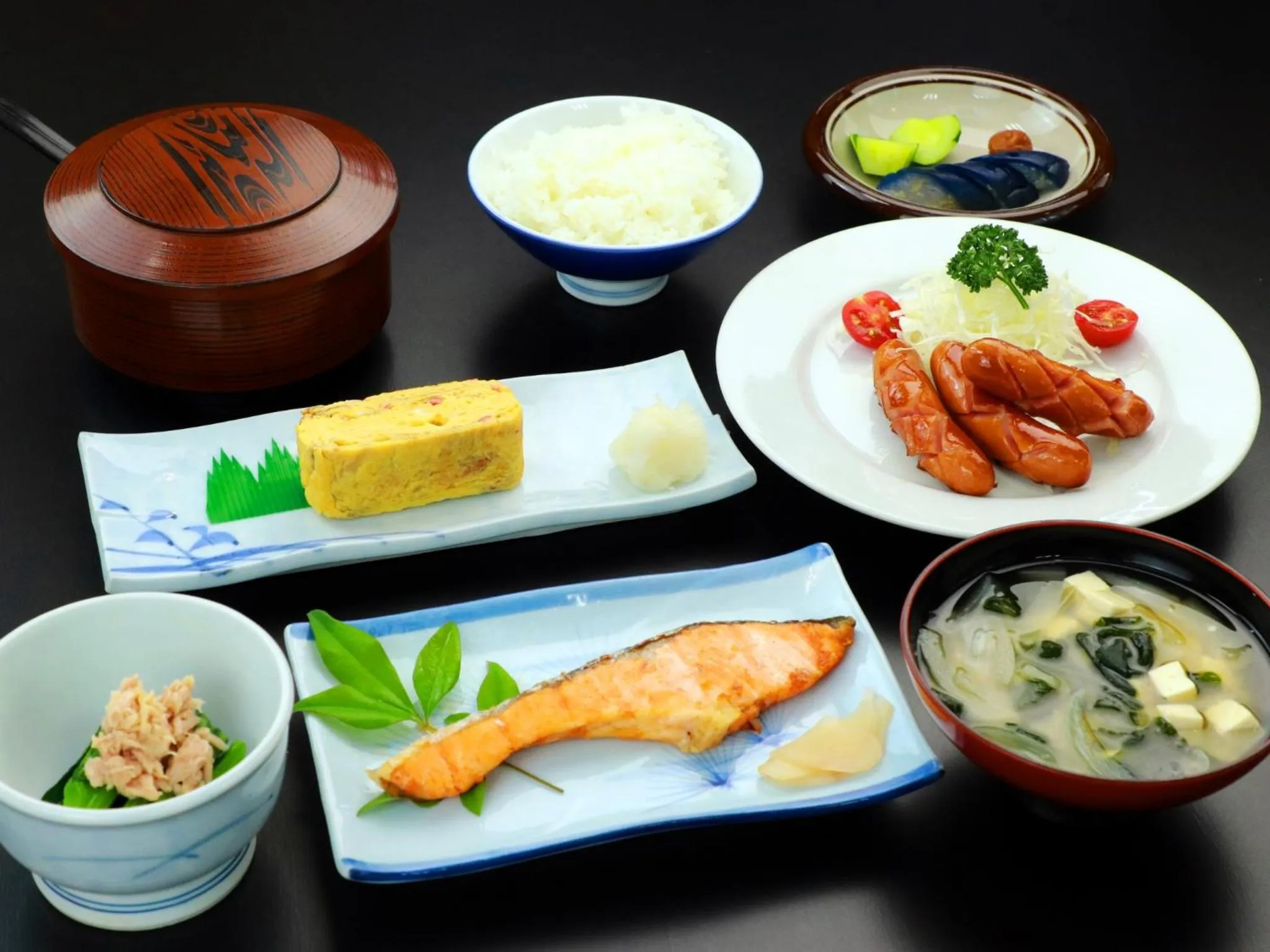 Food and drinks in Business Hotel Nishikiryu