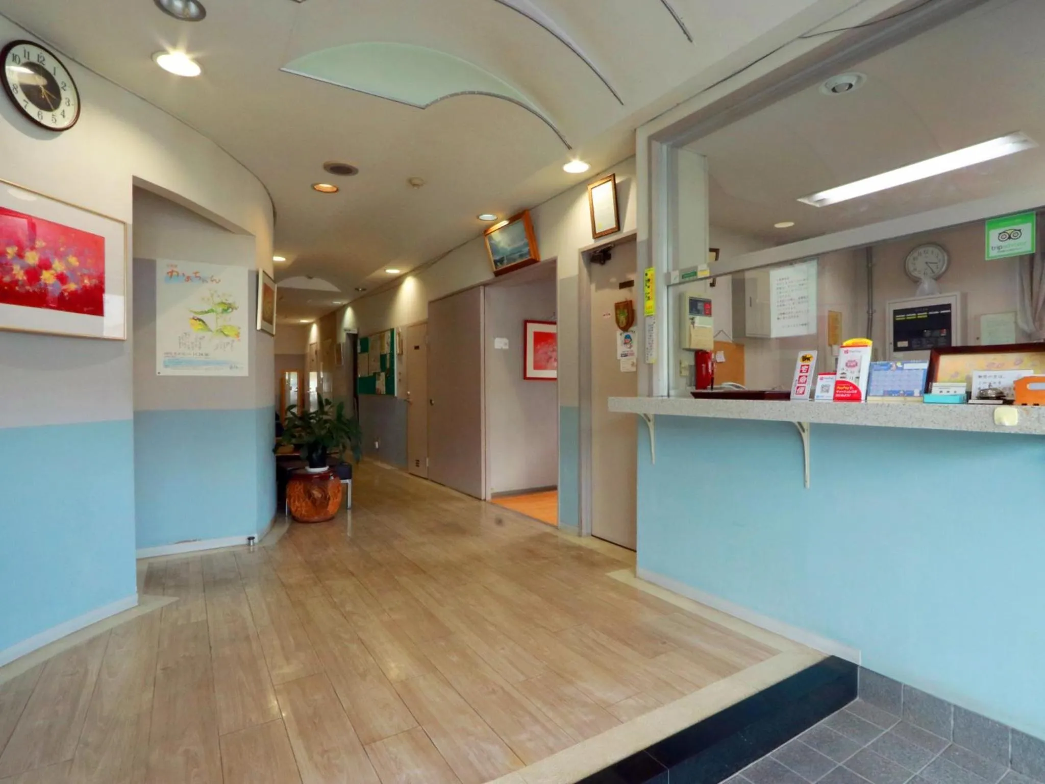 Lobby or reception in Business Hotel Nishikiryu