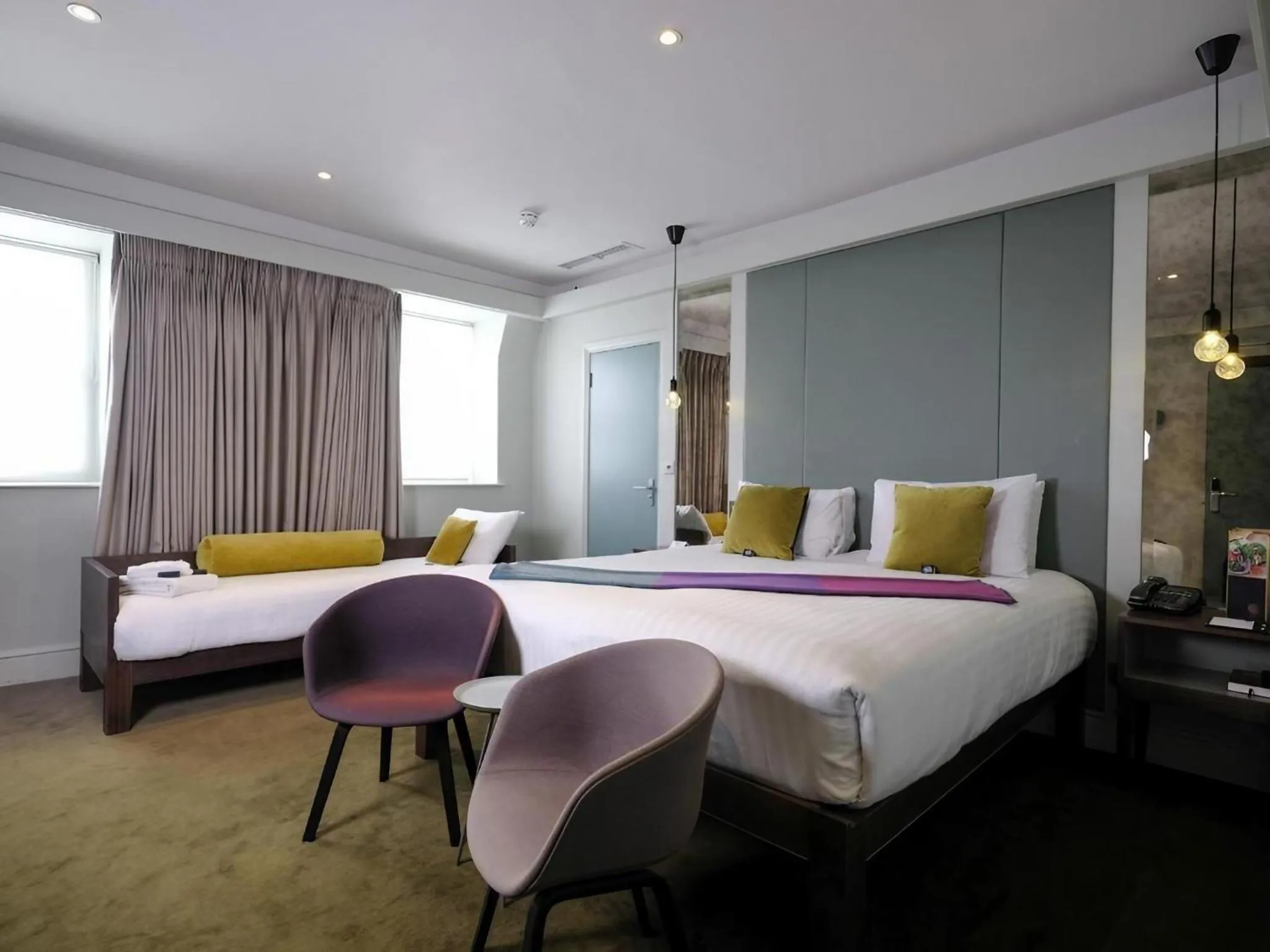 Bedroom, Bed in The Chapter Hotels - Lancaster Gate