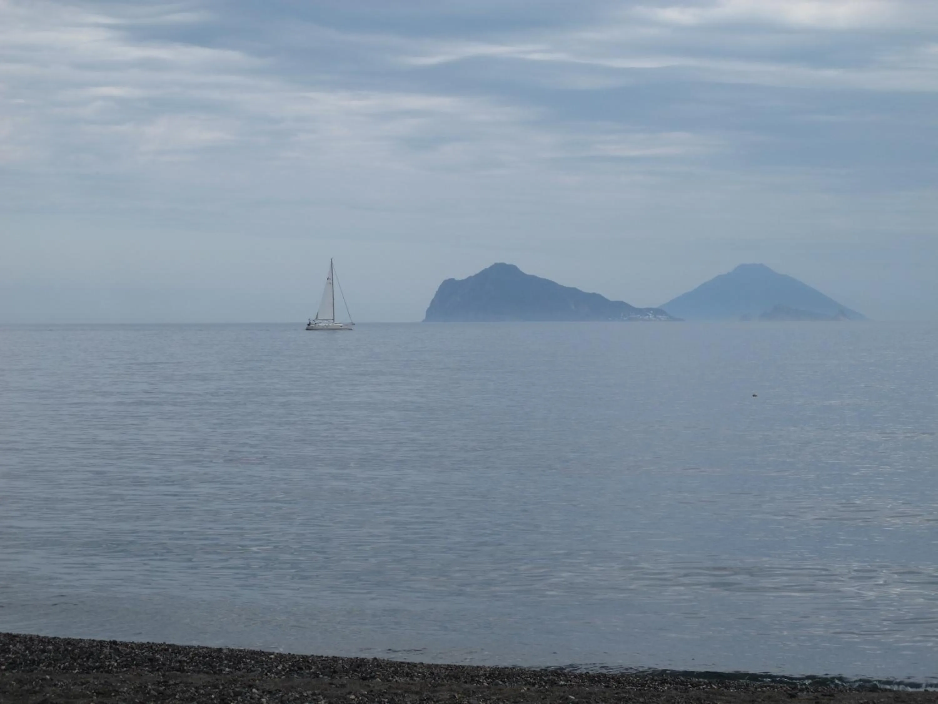 Beach in Hotel Amarea - Aeolian Charme