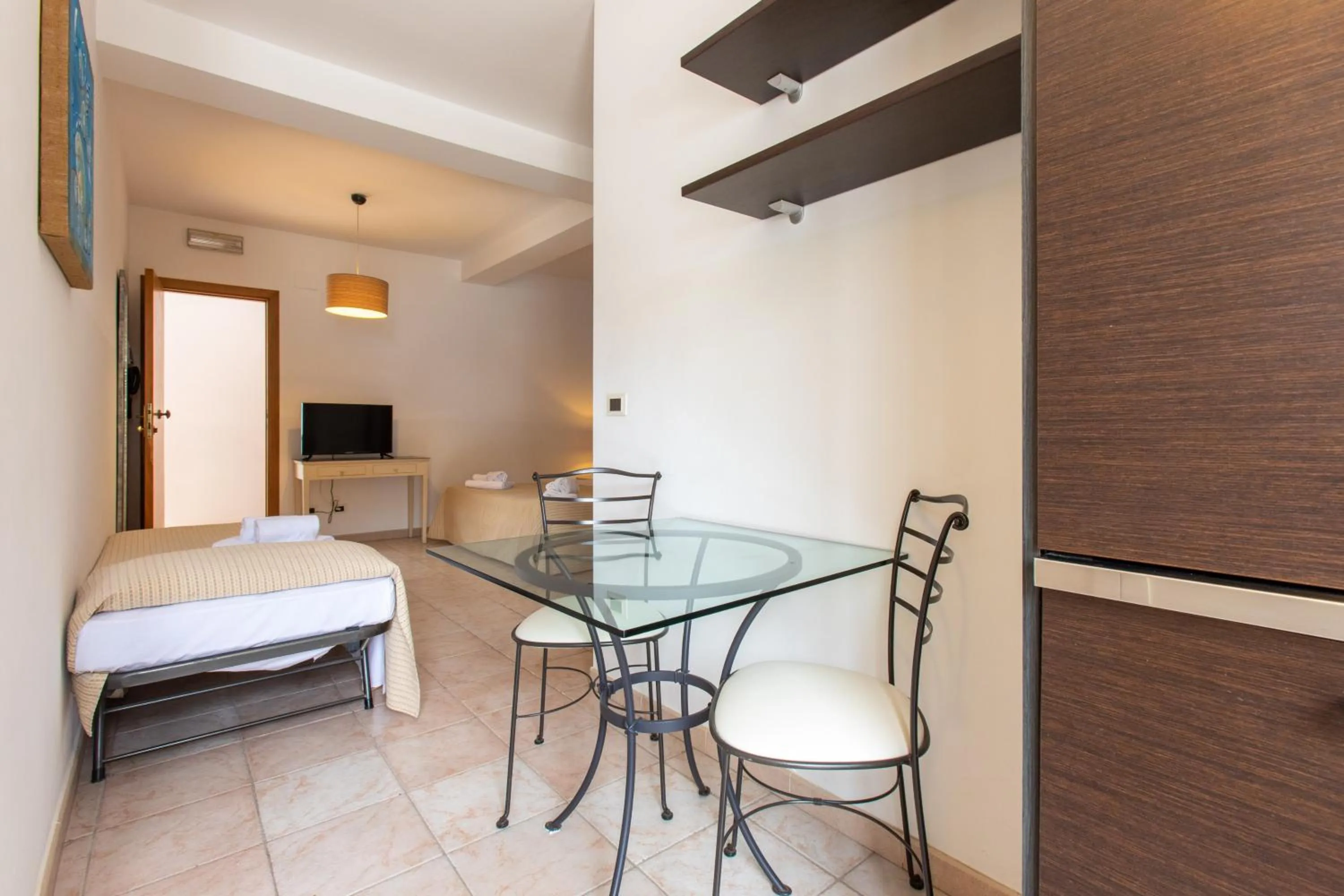 Bedroom, Bed in Hotel Amarea - Aeolian Charme