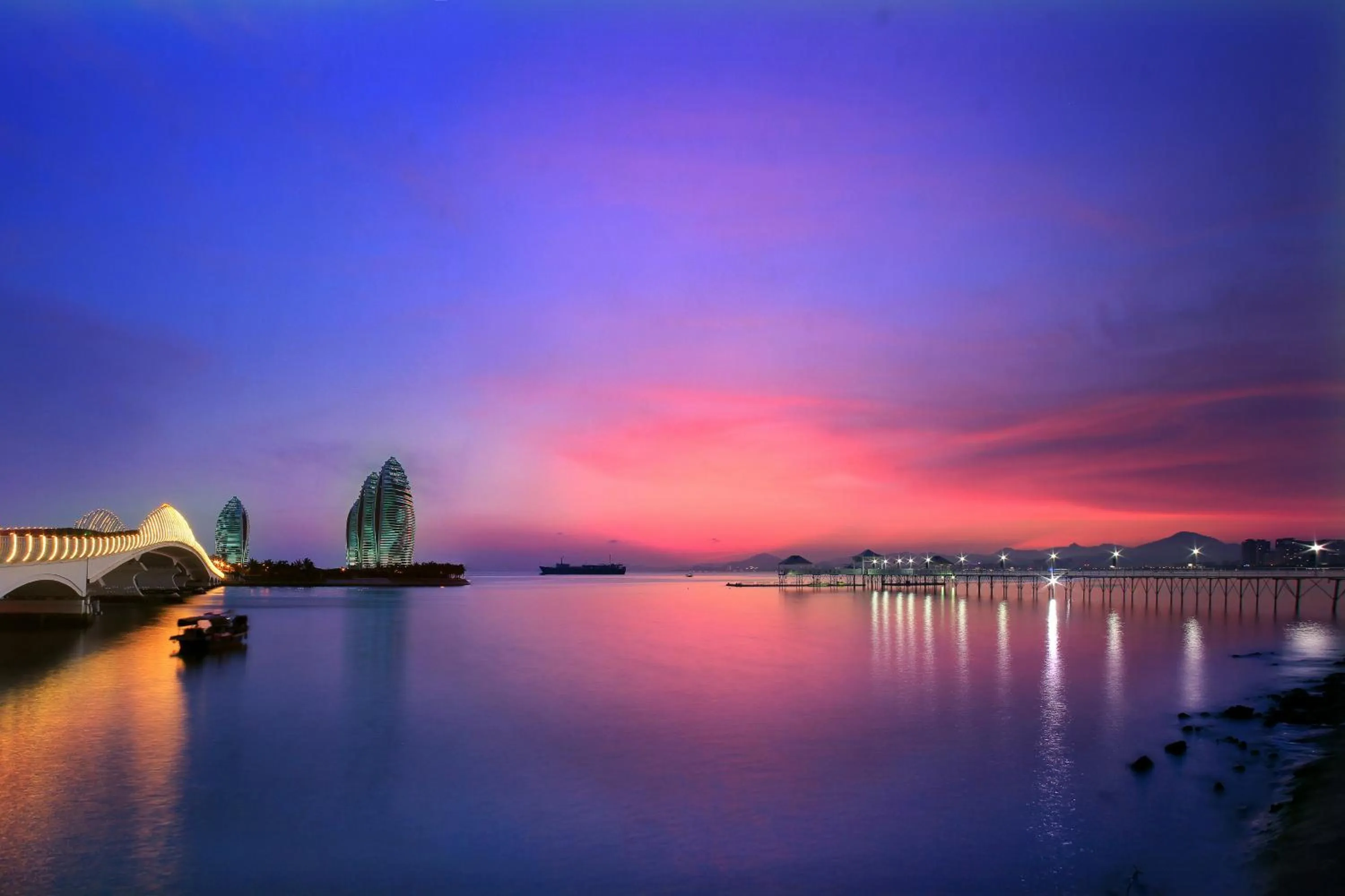 Natural landscape in Sanya Phoenix Island Yuejia flat