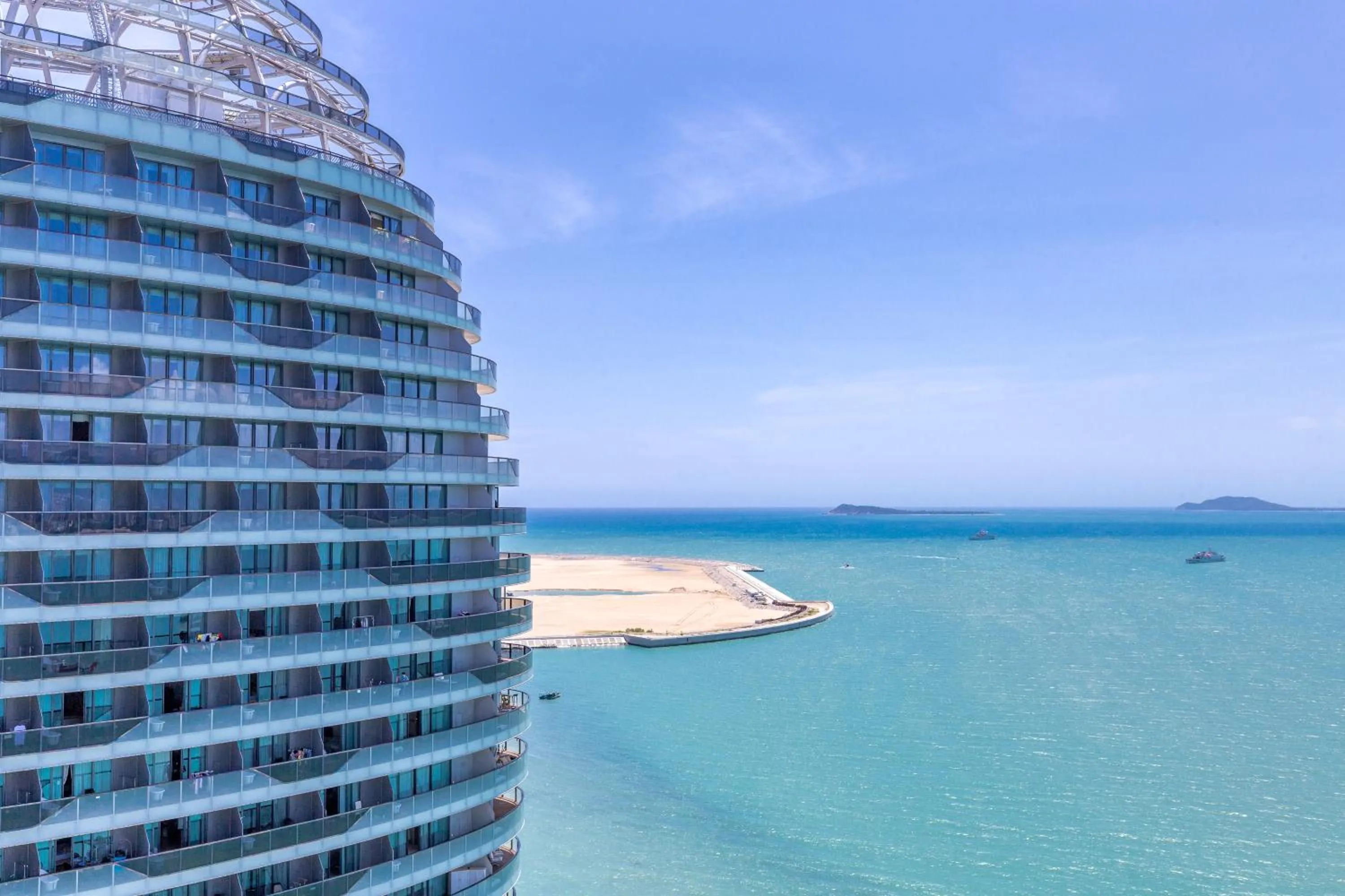 Natural landscape in Sanya Phoenix Island Yuejia flat